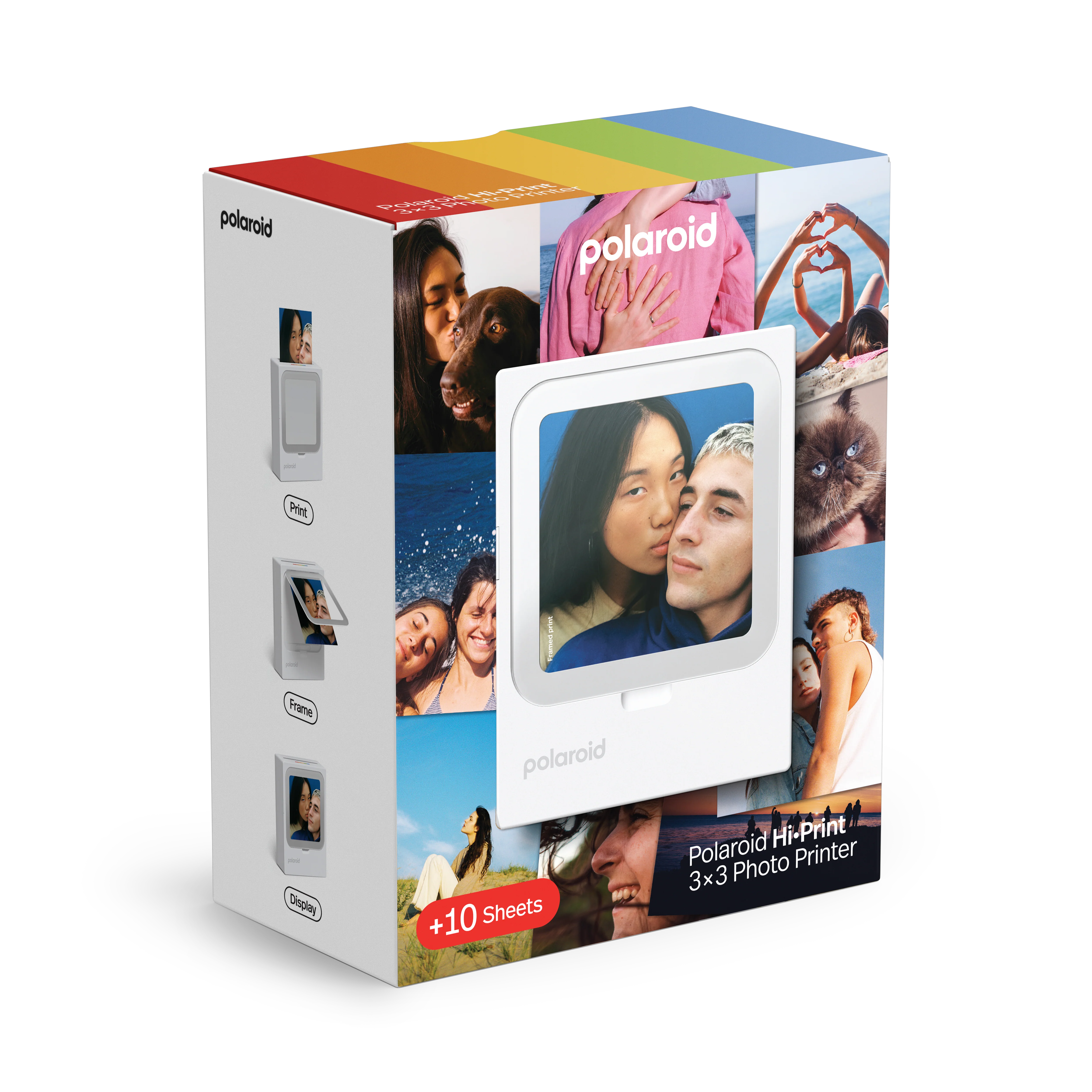 Impresora instantánea Bluetooth Hi-Print 3x3 de Polaroid