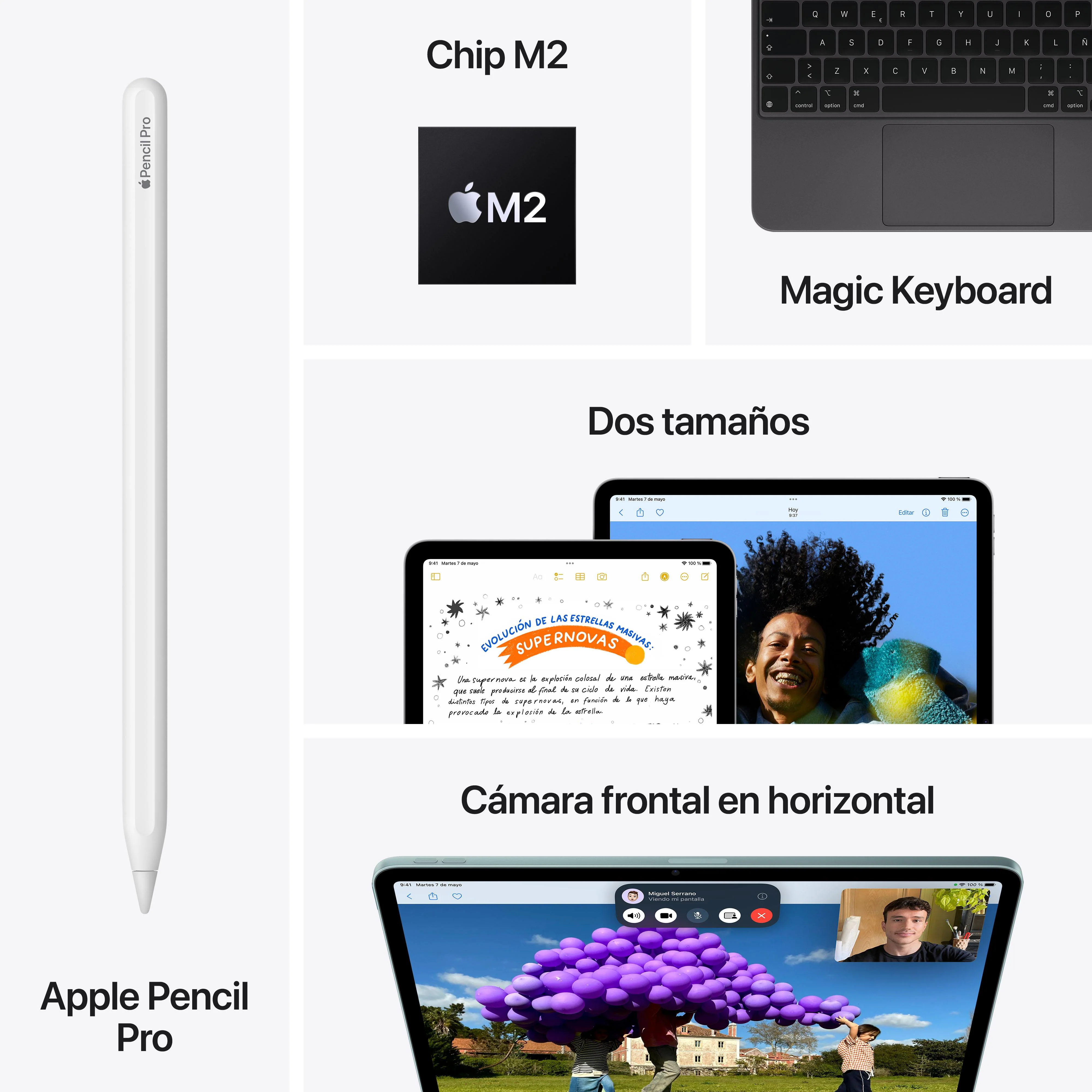 iPad Air de 11 pulgadas Wi-Fi 512 GB - Púrpura (M2) - Image 9