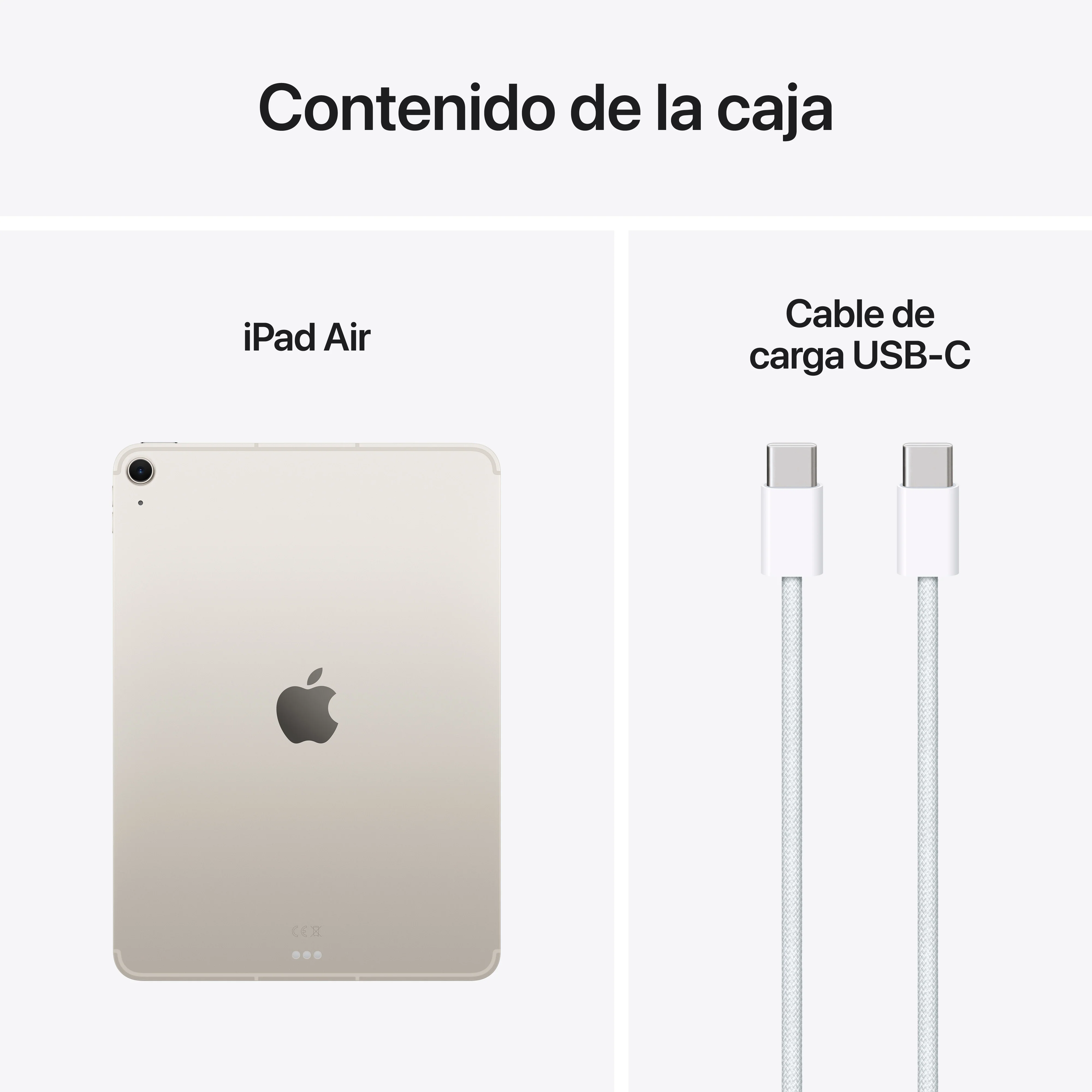 iPad Air de 11 pulgadas Wi-Fi + Cellular 128 GB - Blanco estrella (M3) - Image 10
