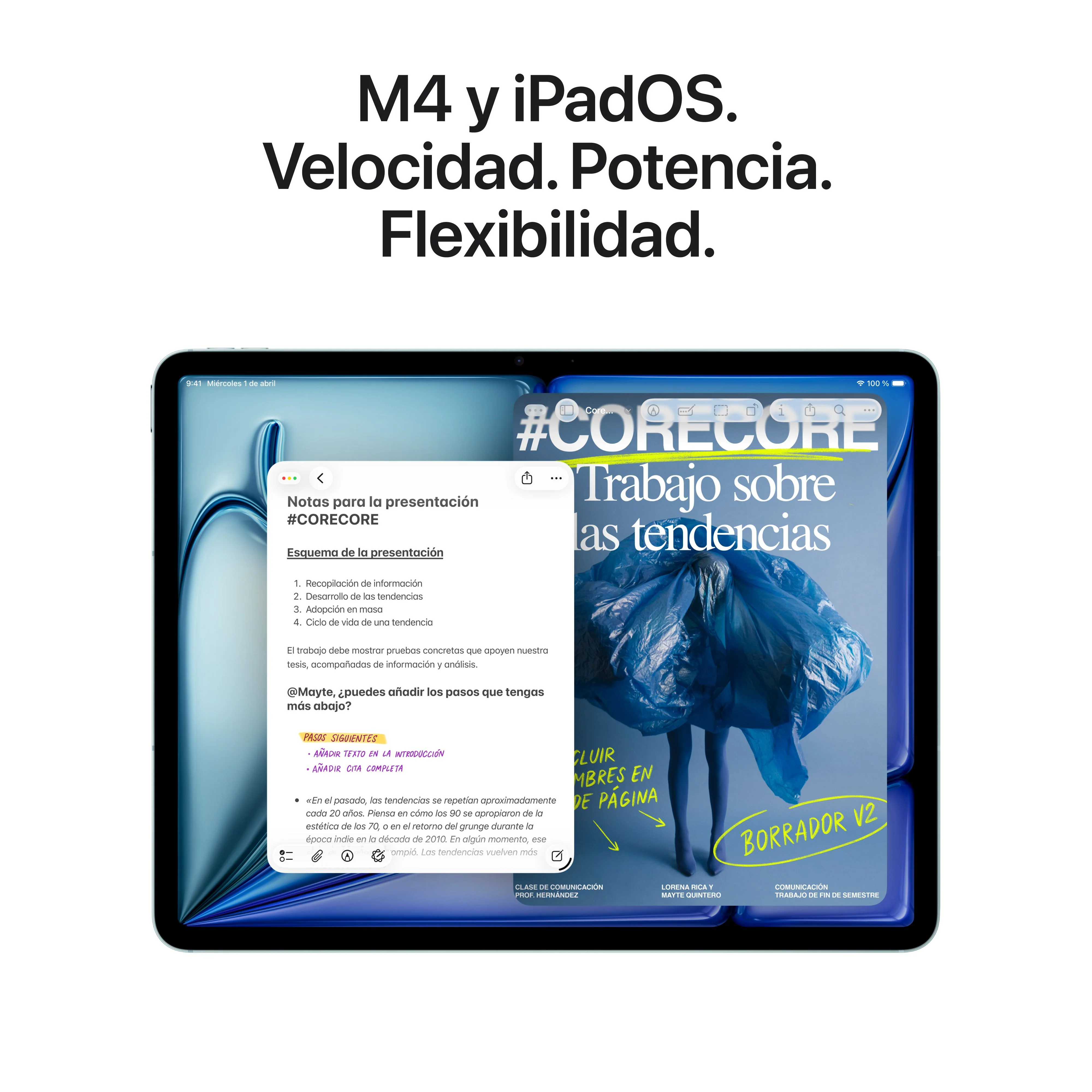 iPad Air de 11 pulgadas Wi-Fi + Cellular 128 GB - Gris espacial (M4) - Image 4