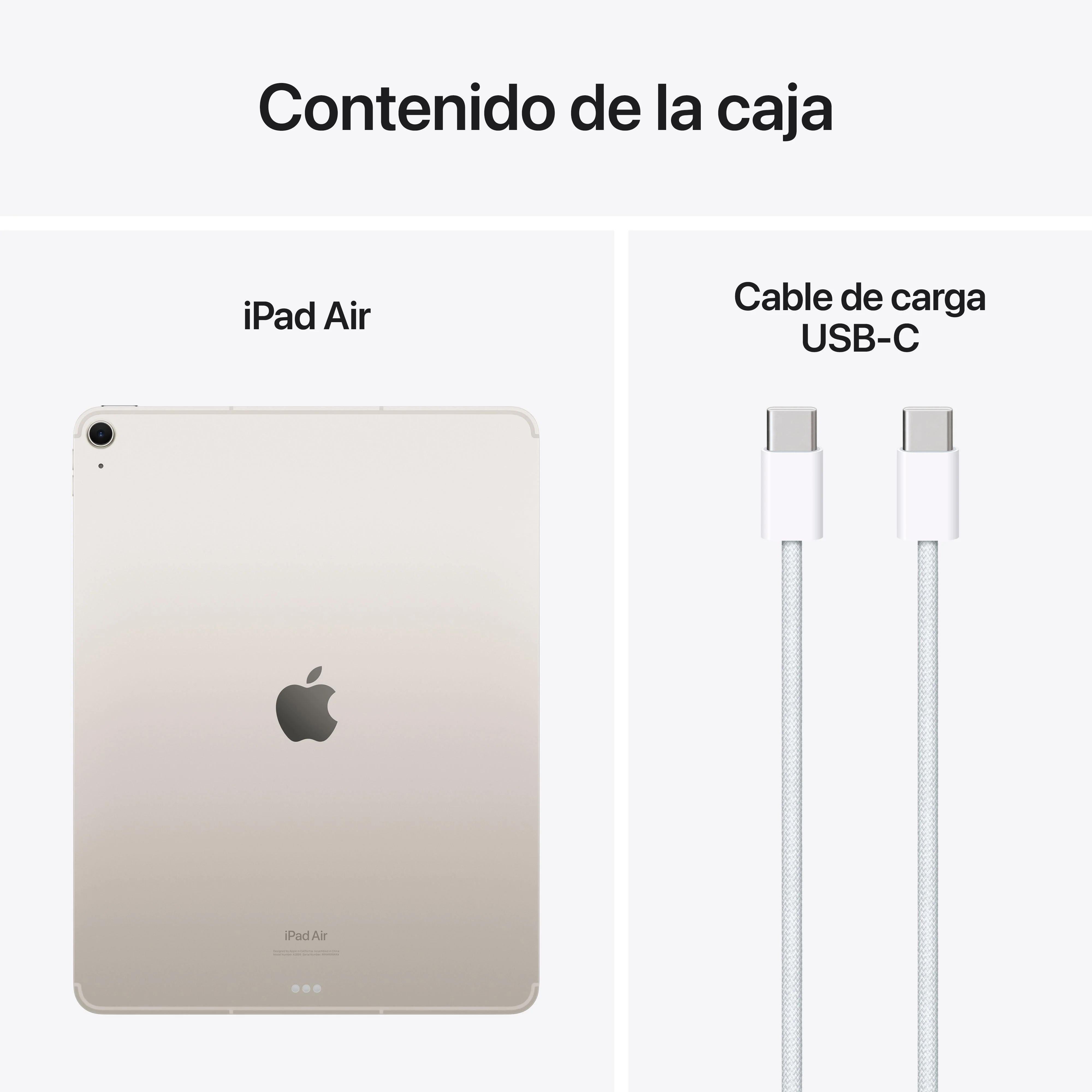 iPad Air de 13 pulgadas Wi-Fi + Cellular 1 TB - Blanco estrella (M2) - Image 10