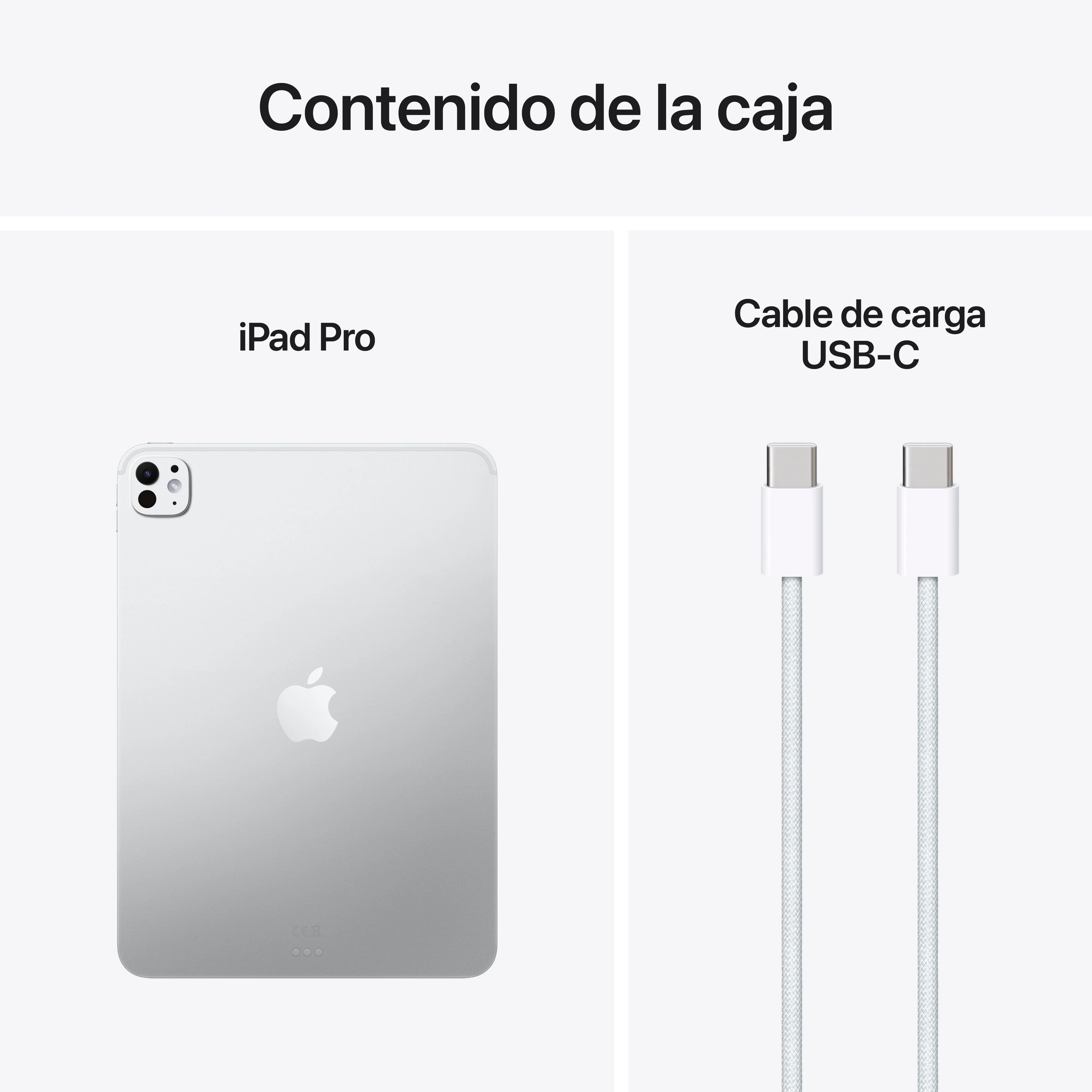 iPad Pro de 11 pulgadas Wi-Fi 2 TB Vidrio nanotexturizado - Plata (M5) - Image 9