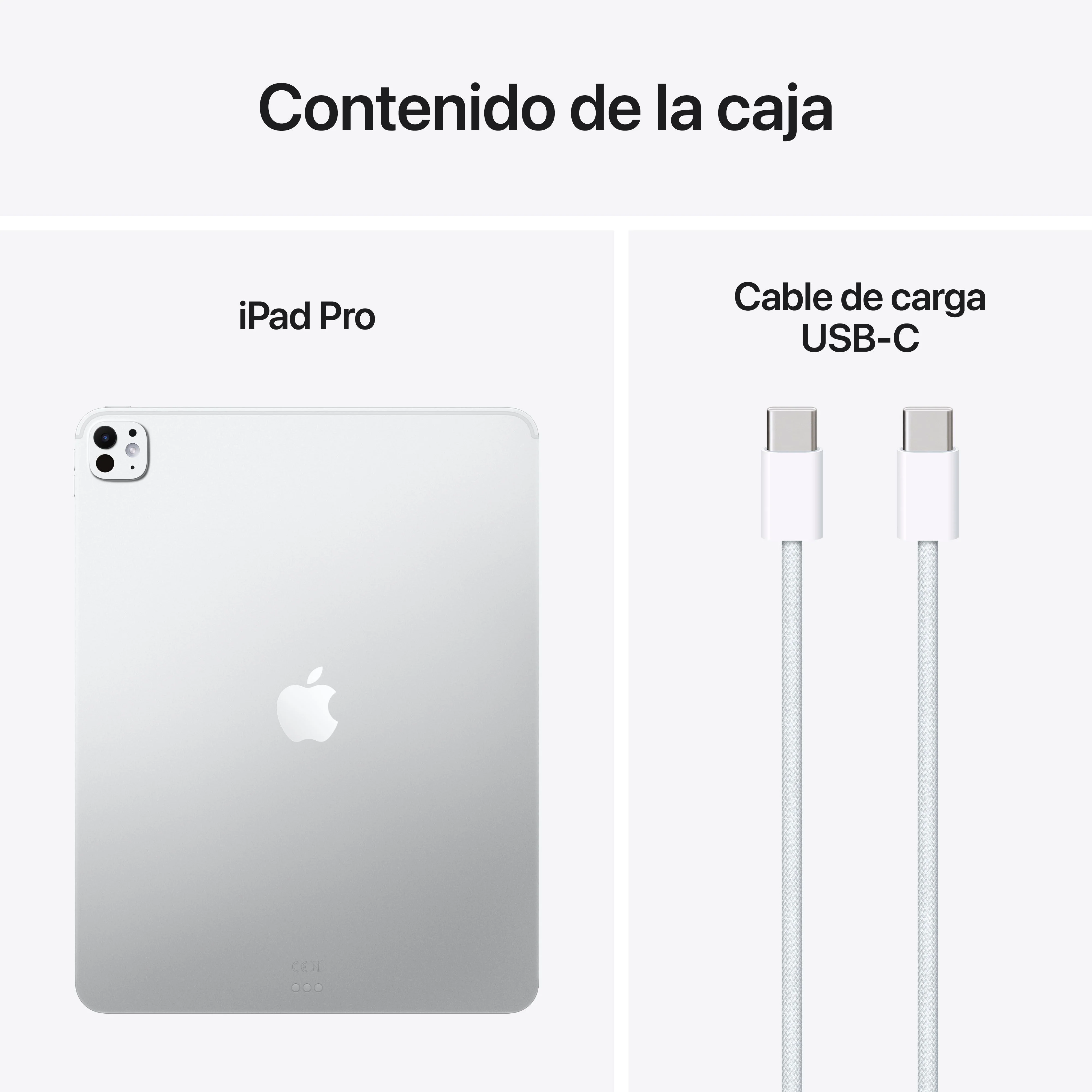 iPad Pro de 13 pulgadas Wi-Fi 2 TB Vidrio nanotexturizado - Plata (M5) - Image 9