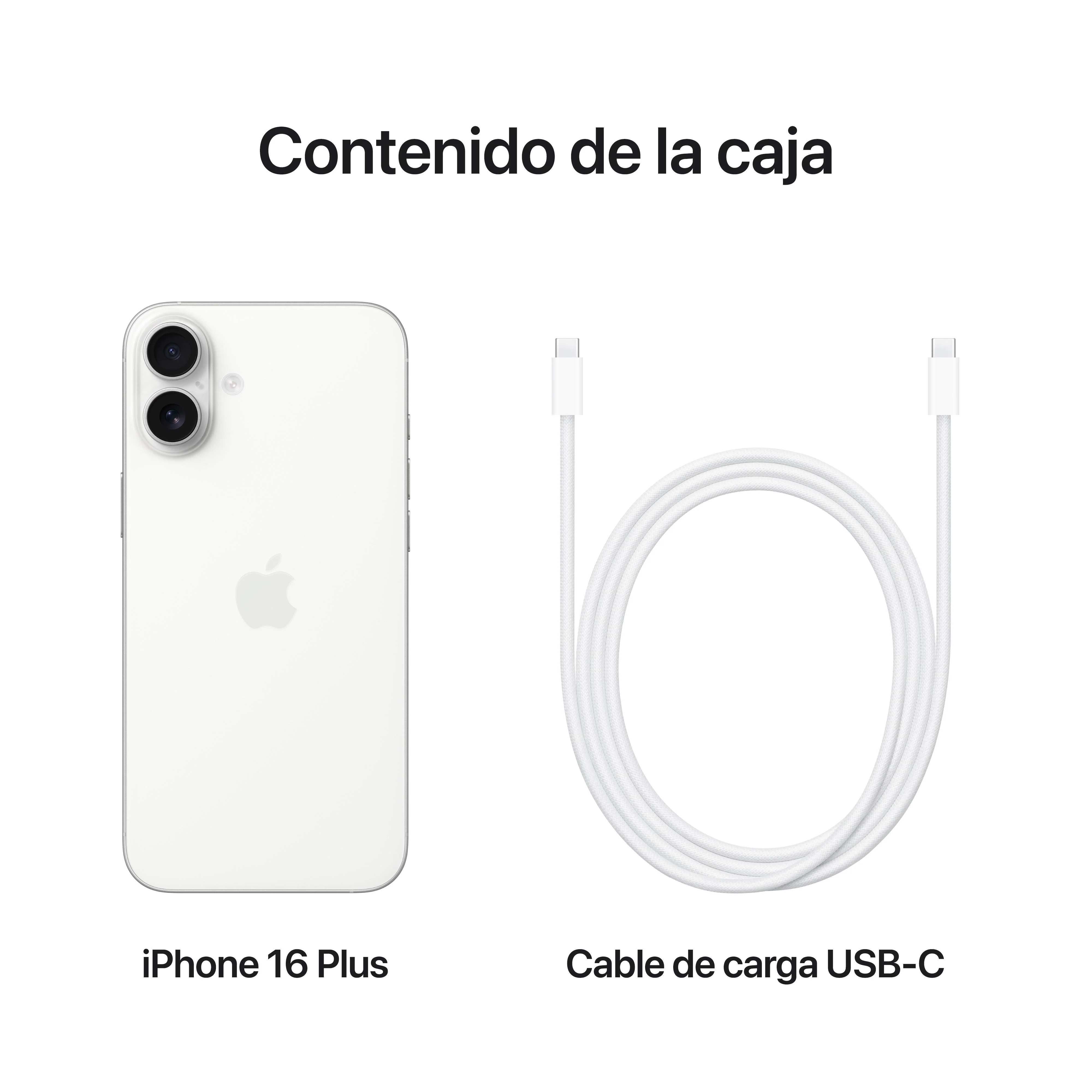 iPhone 16 Plus 128 GB Blanco - Image 9