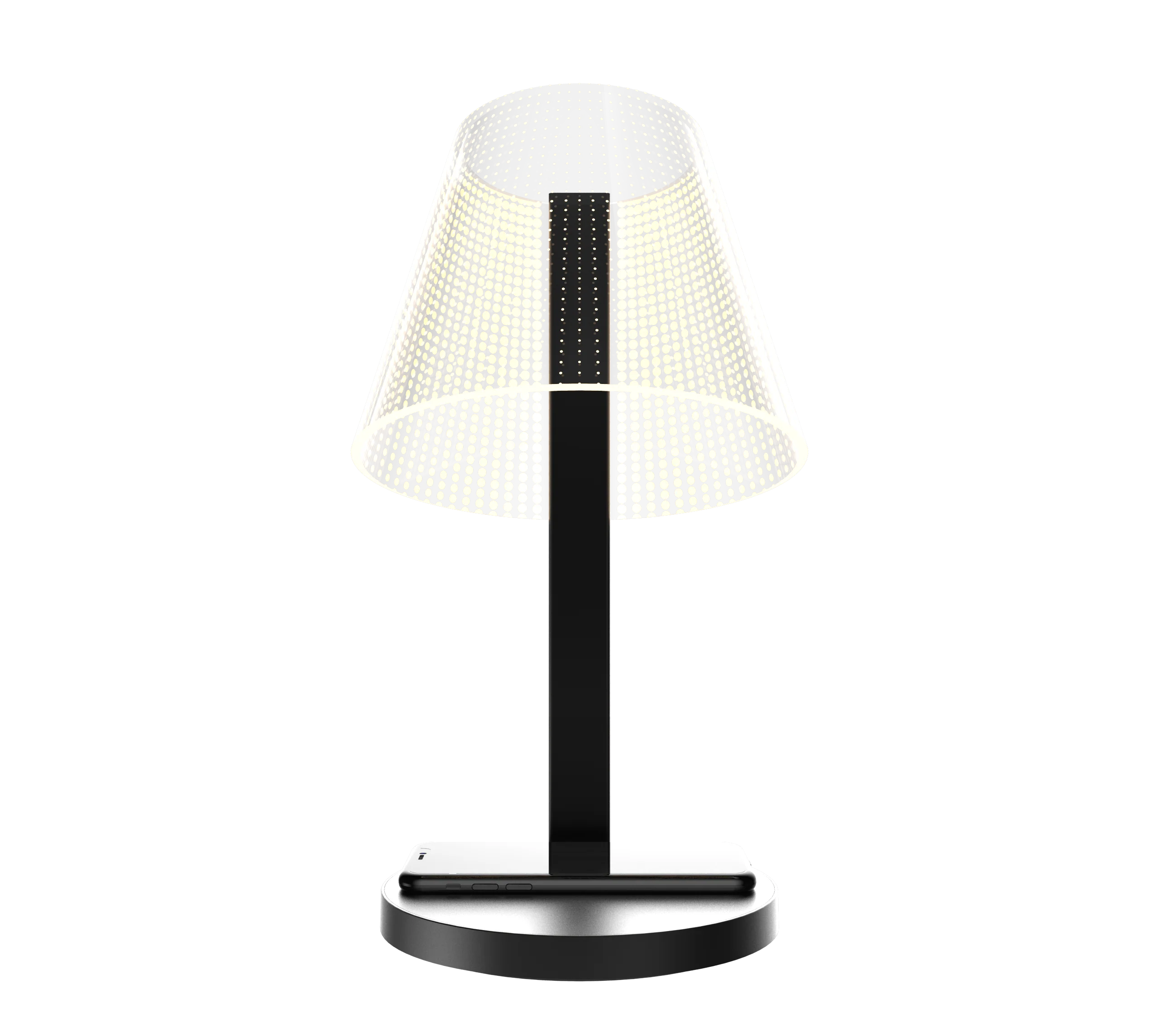 Lámpara de mesita D160 de KONG - Negro