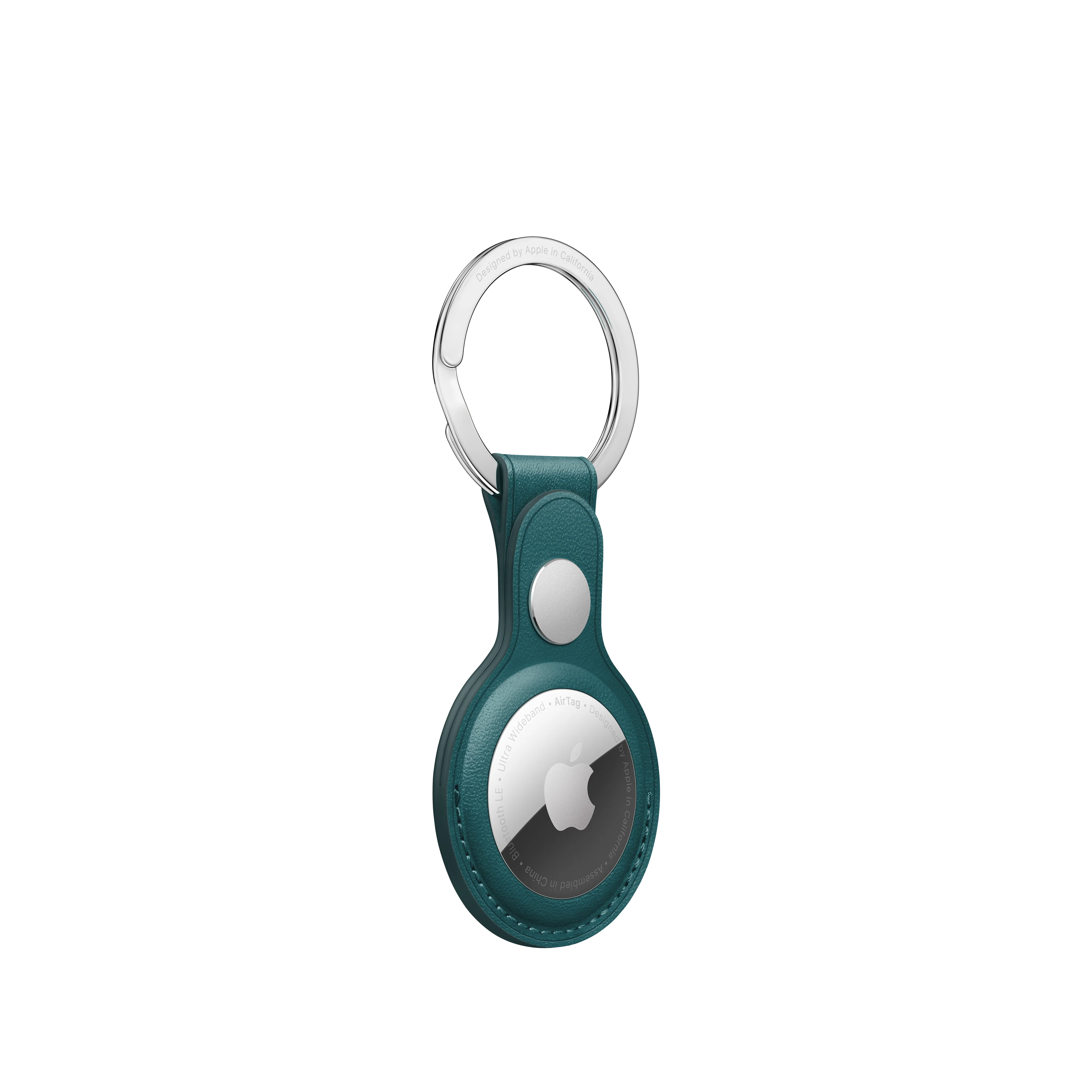Llavero de piel para el AirTag - Forest Green - Image 3