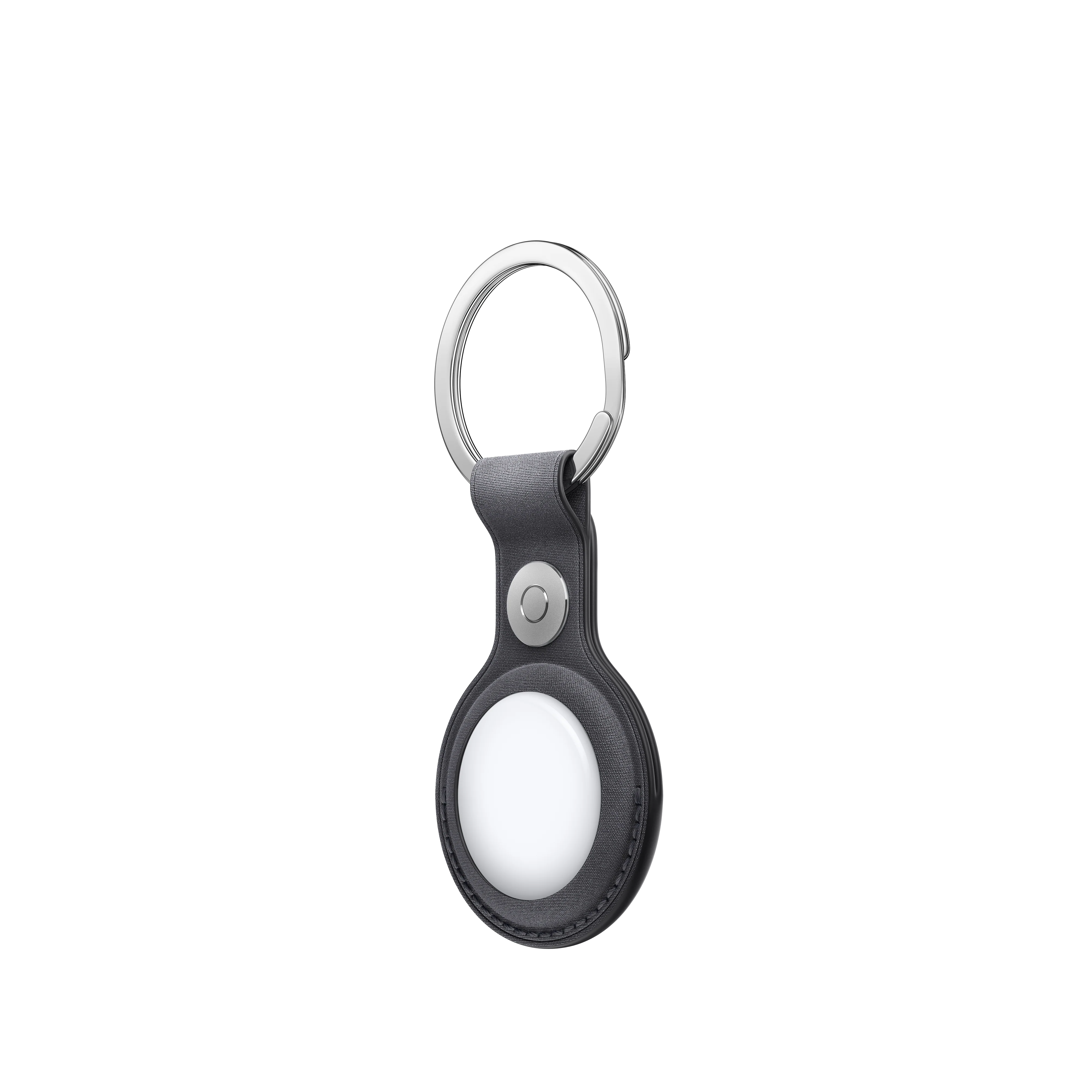 Llavero de trenzado fino para el AirTag - Negro - Image 2
