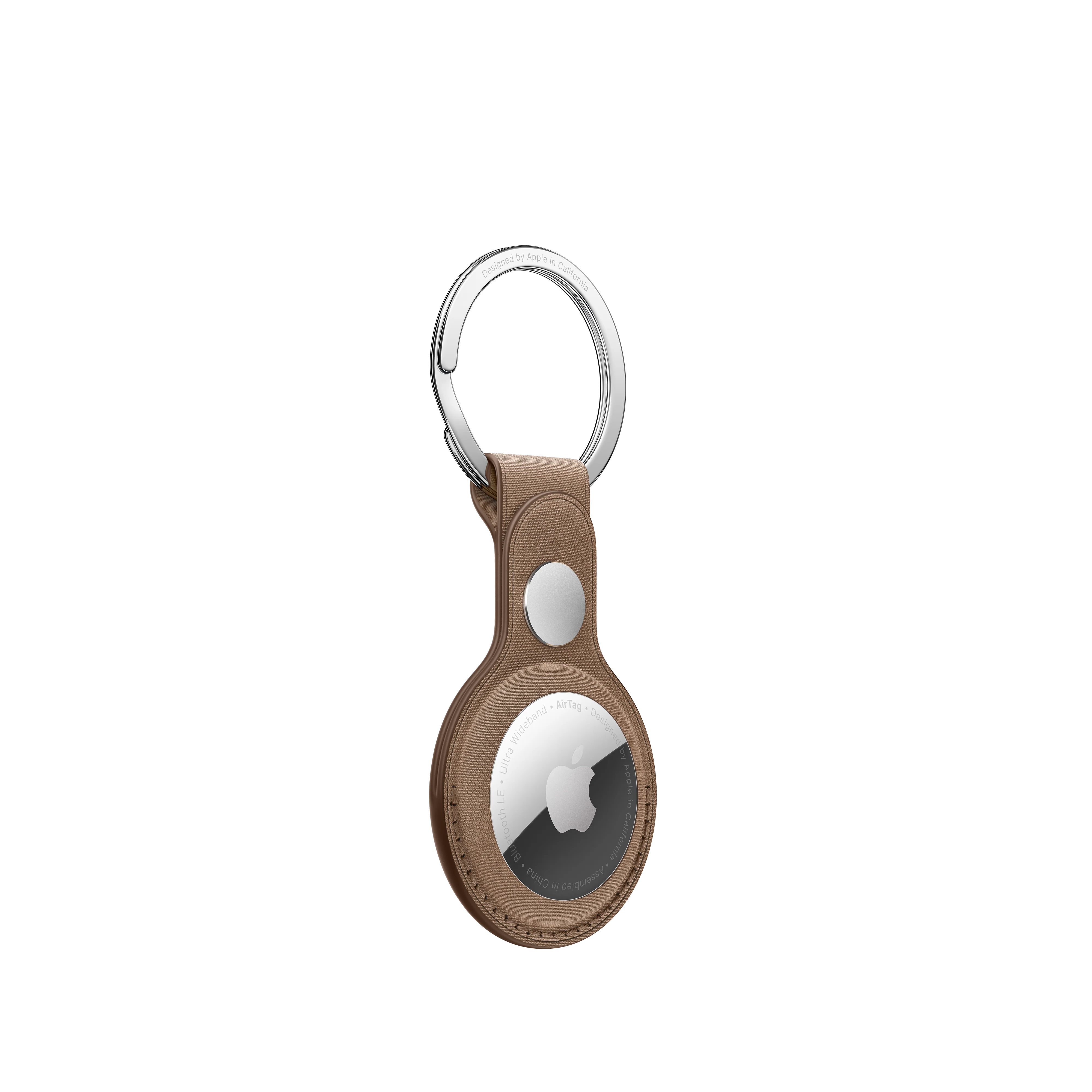 Llavero de trenzado fino para el AirTag - Marrón topo - Image 3