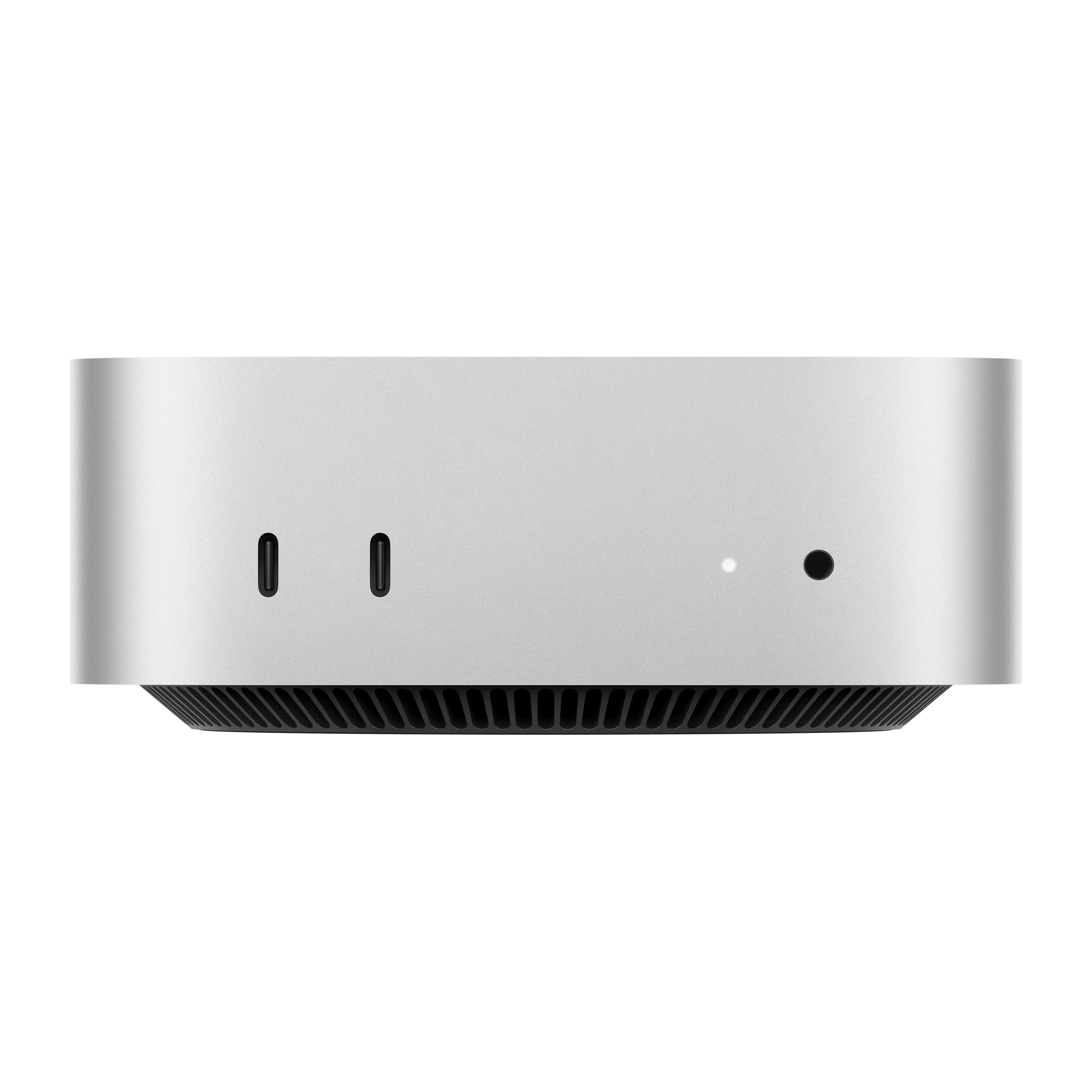 Mac mini: Chip M4 de Apple con CPU de 10 núcleos y GPU de 10 núcleos, 512 GB SSD - Plata