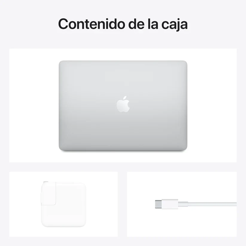 MacBook Air de 13 pulgadas: Chip M1 de Apple con CPU de ocho núcleos y GPU de siete núcleos, 256 GB SSD - Plata - Image 6