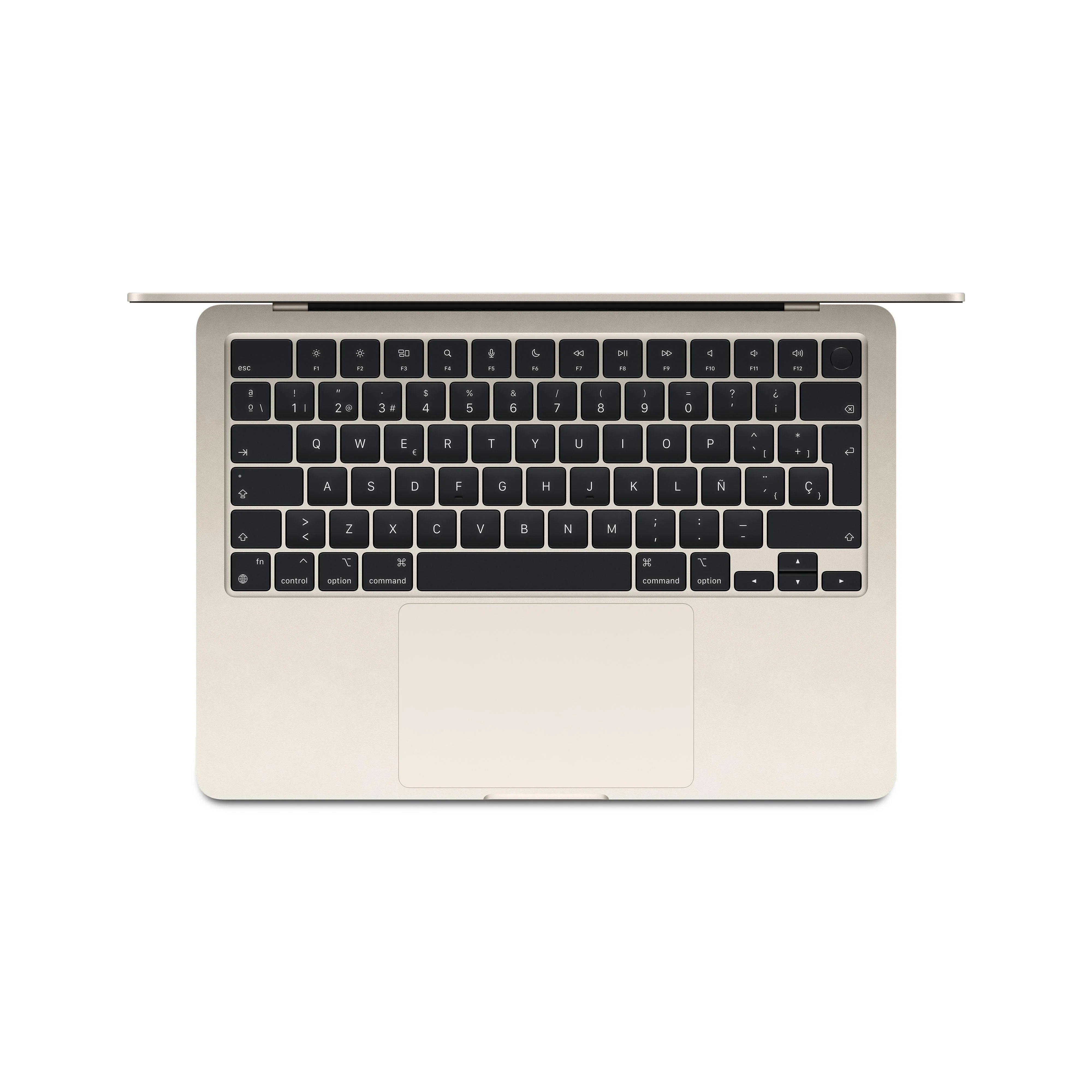 MacBook Air de 13 pulgadas: Chip M3 de Apple con CPU de ocho núcleos y GPU de ocho núcleos, 256 GB SSD - Blanco estrella - Image 2