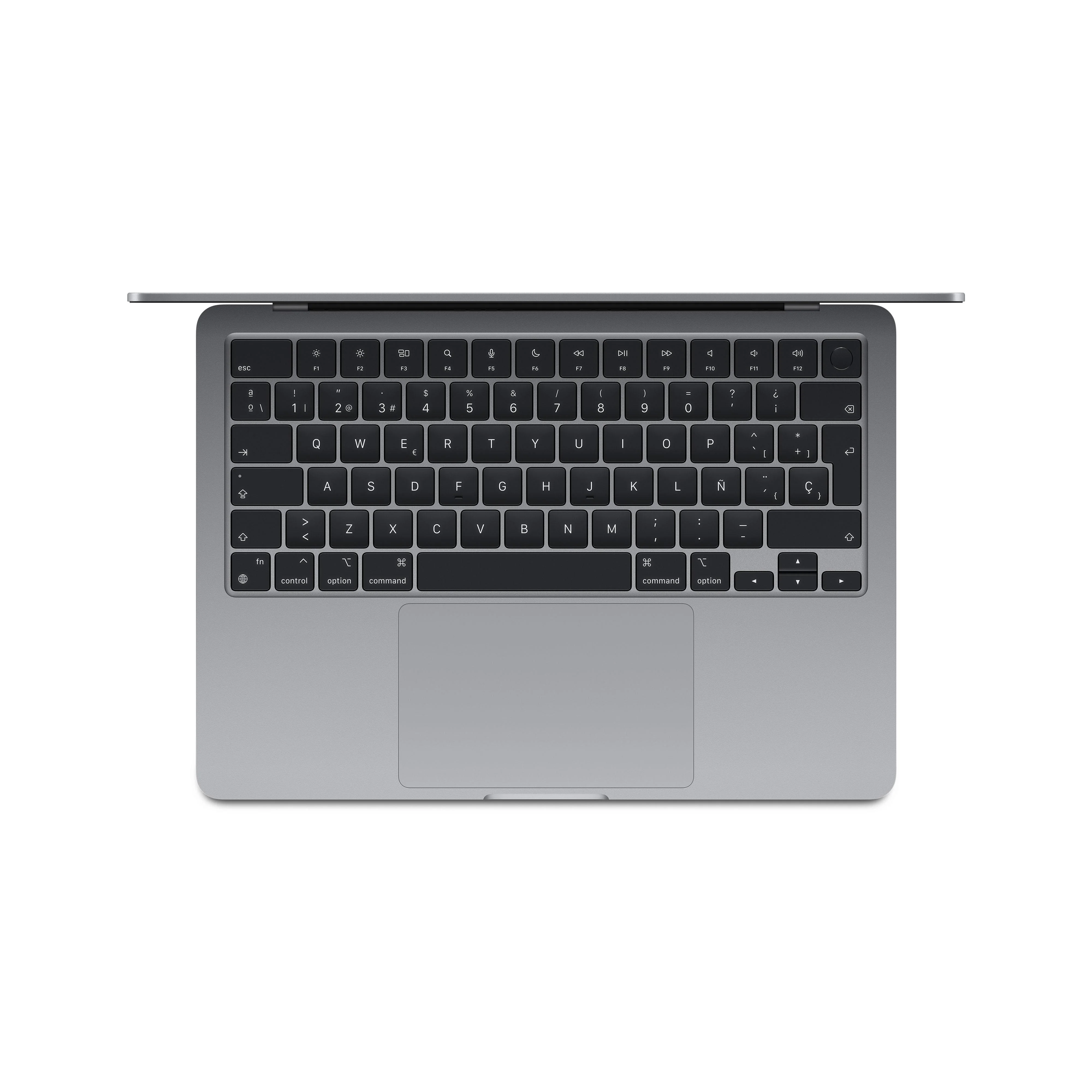 MacBook Air de 13 pulgadas: Chip M3 de Apple con CPU de ocho núcleos y GPU de diez núcleos, 512 GB SSD - Gris espacial - Image 2