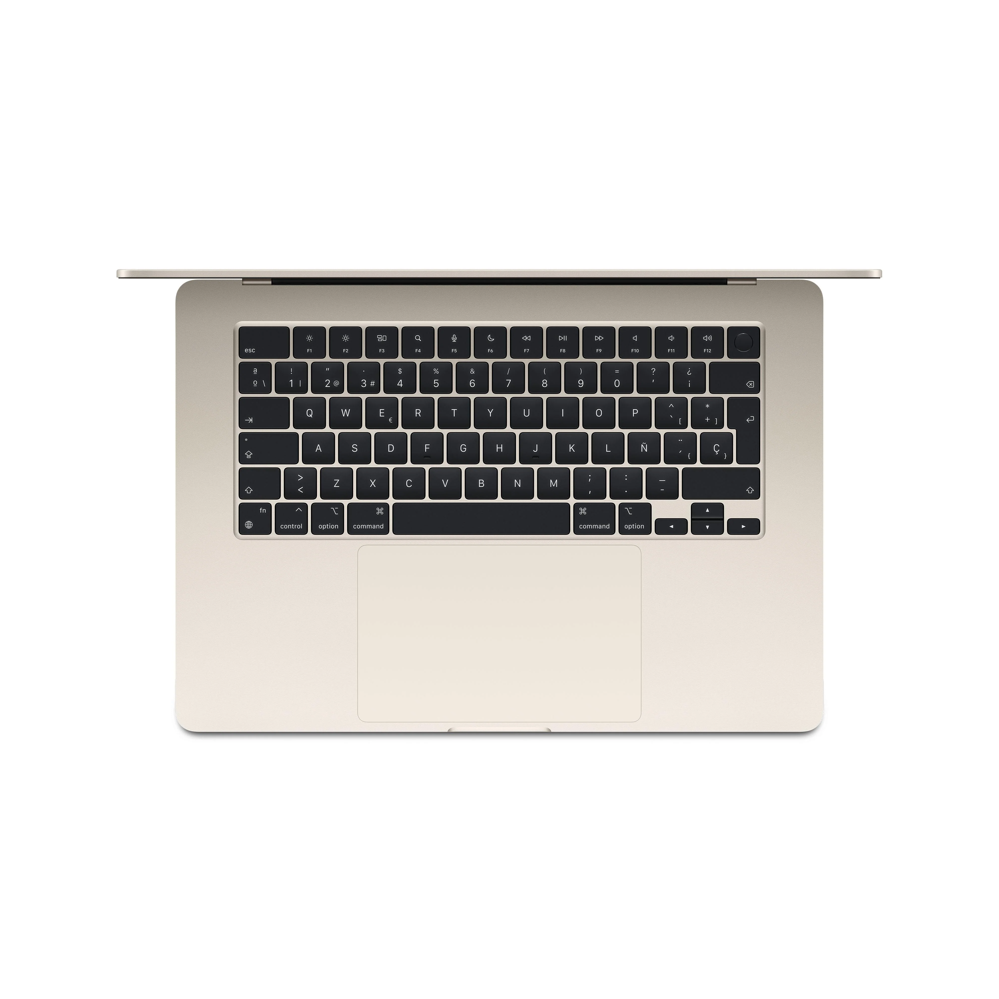 MacBook Air de 15 pulgadas: Chip M3 de Apple con CPU de ocho núcleos y GPU de diez núcleos, 512 GB SSD - Blanco estrella - Image 2