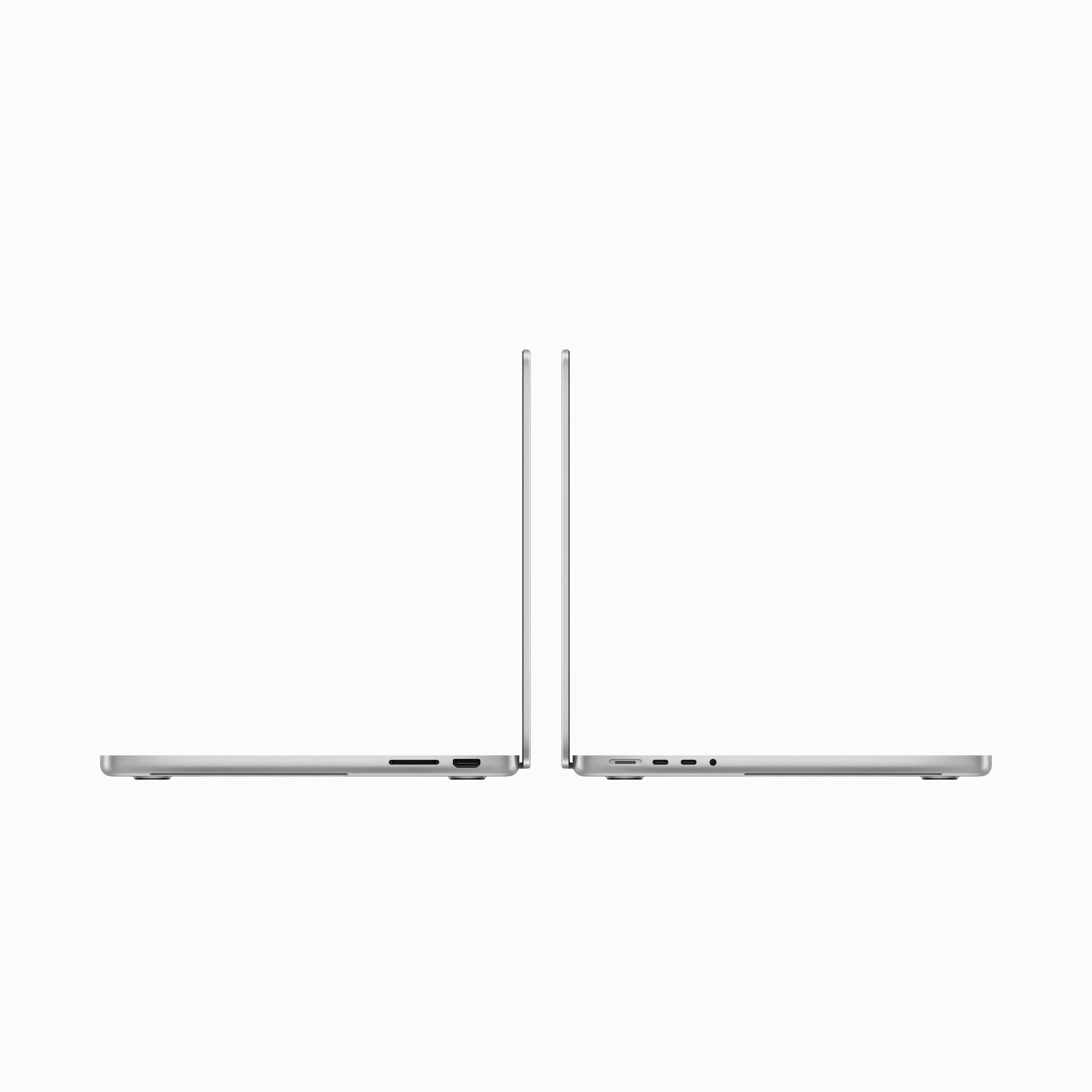 MacBook Pro de 14 pulgadas: Chip M3 de Apple con CPU de ocho núcleos y GPU de diez núcleos, 512 GB SSD - Plata - Image 3