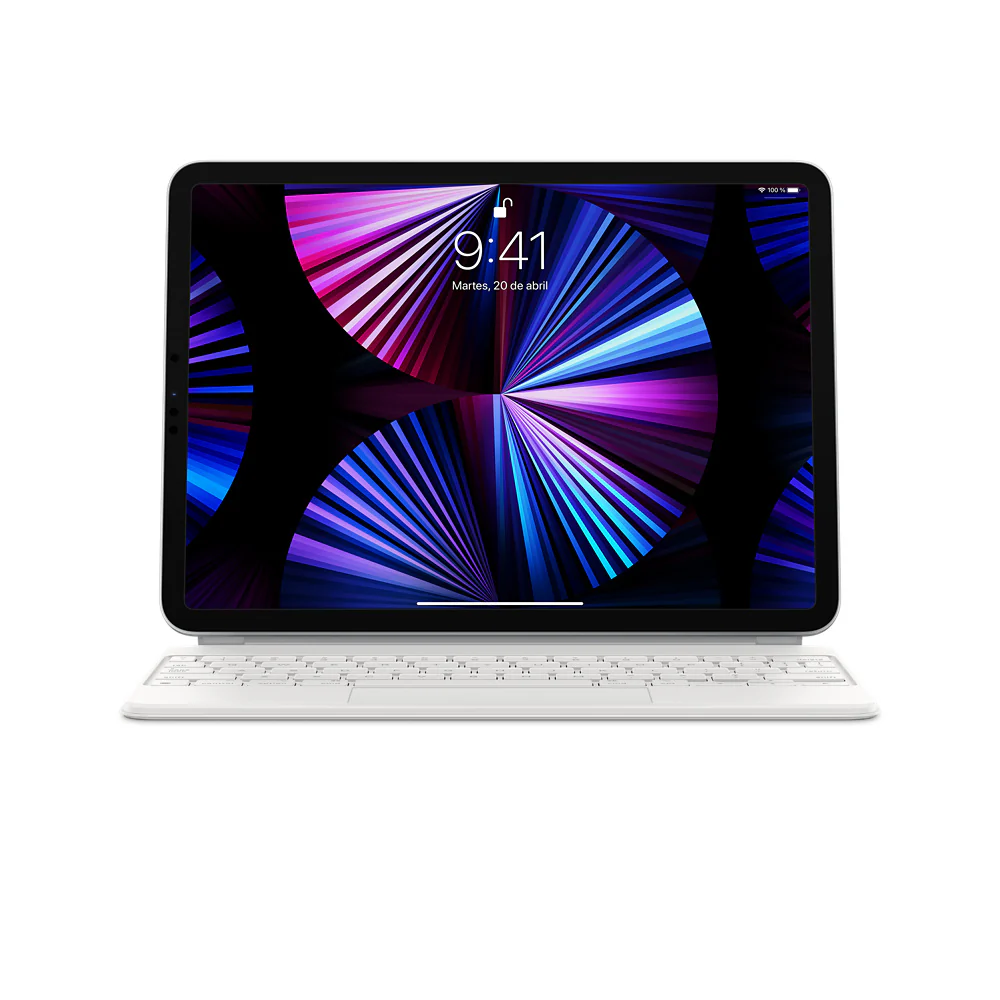 Magic Keyboard para iPad Pro de 11" y iPad Air - Blanco