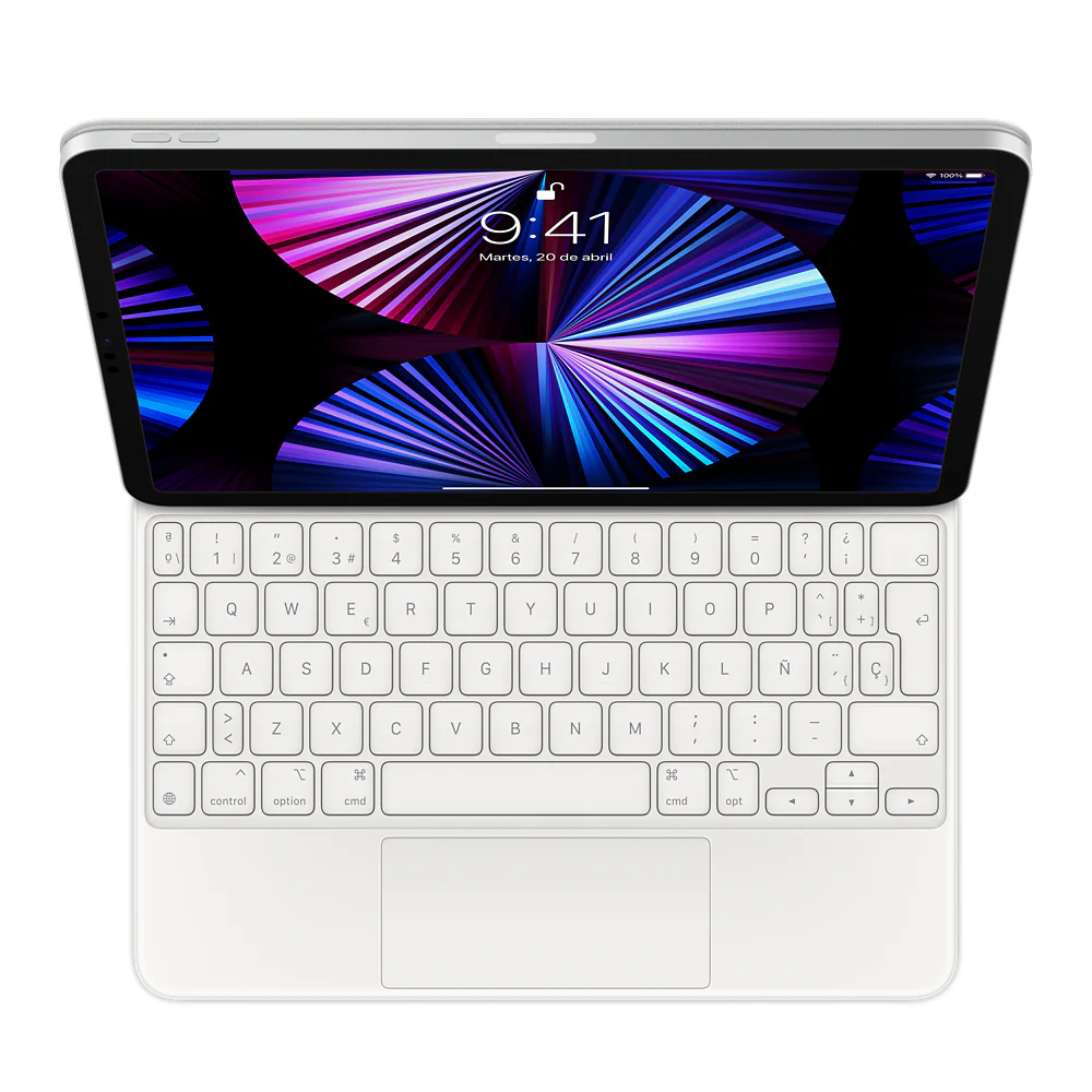 Magic Keyboard para iPad Pro de 11" y iPad Air - Blanco - Image 2