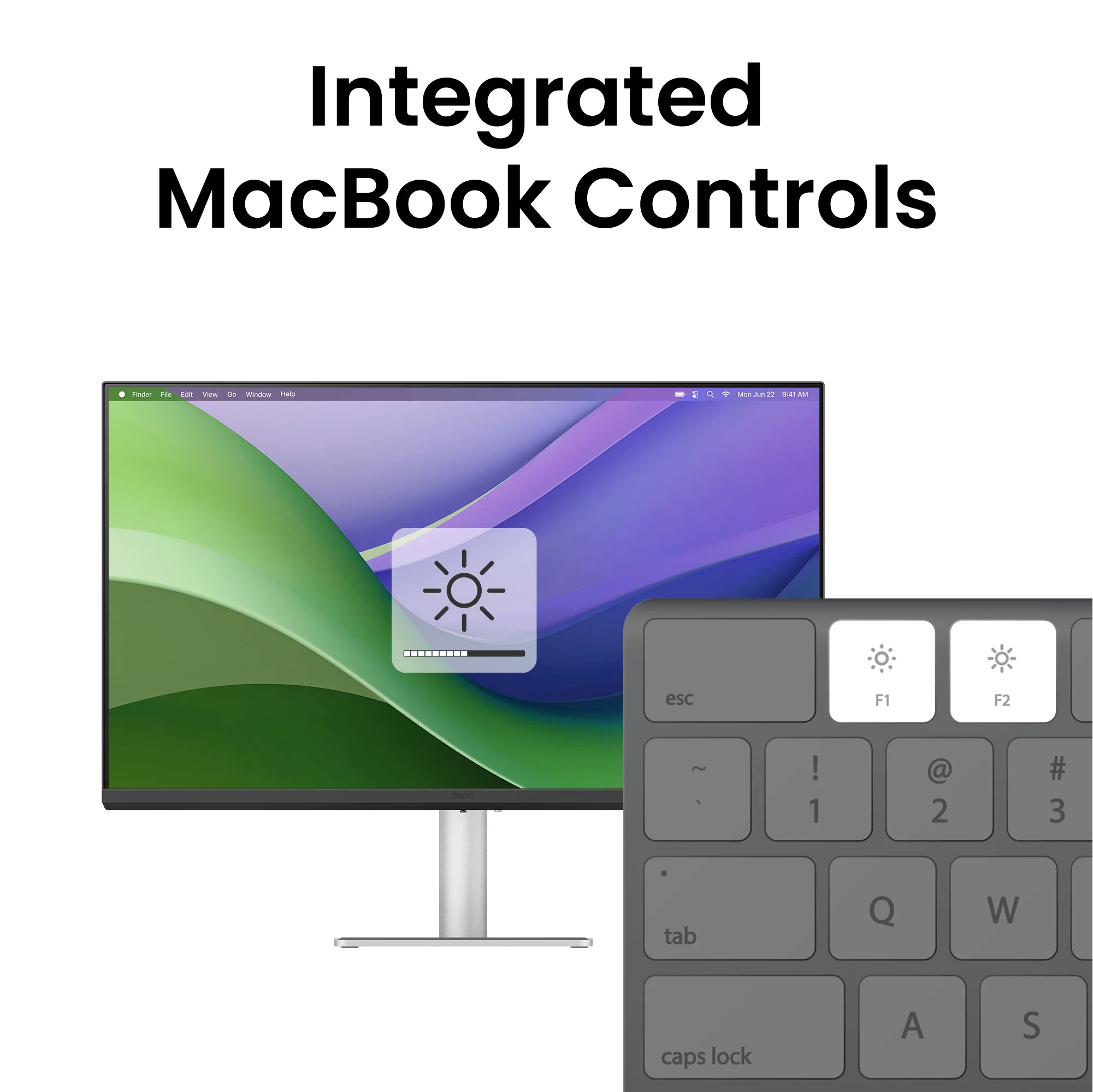 Monitor 4K UHD de 32" para Mac MA320U de BenQ - Nano Matte - Image 9