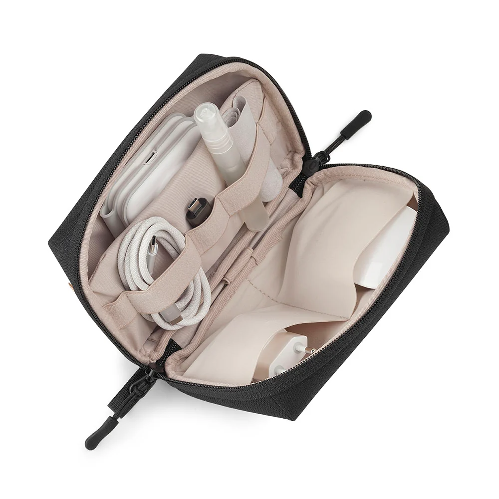 Neceser de viaje con kit de carga de INTECAT - Negro - Image 4