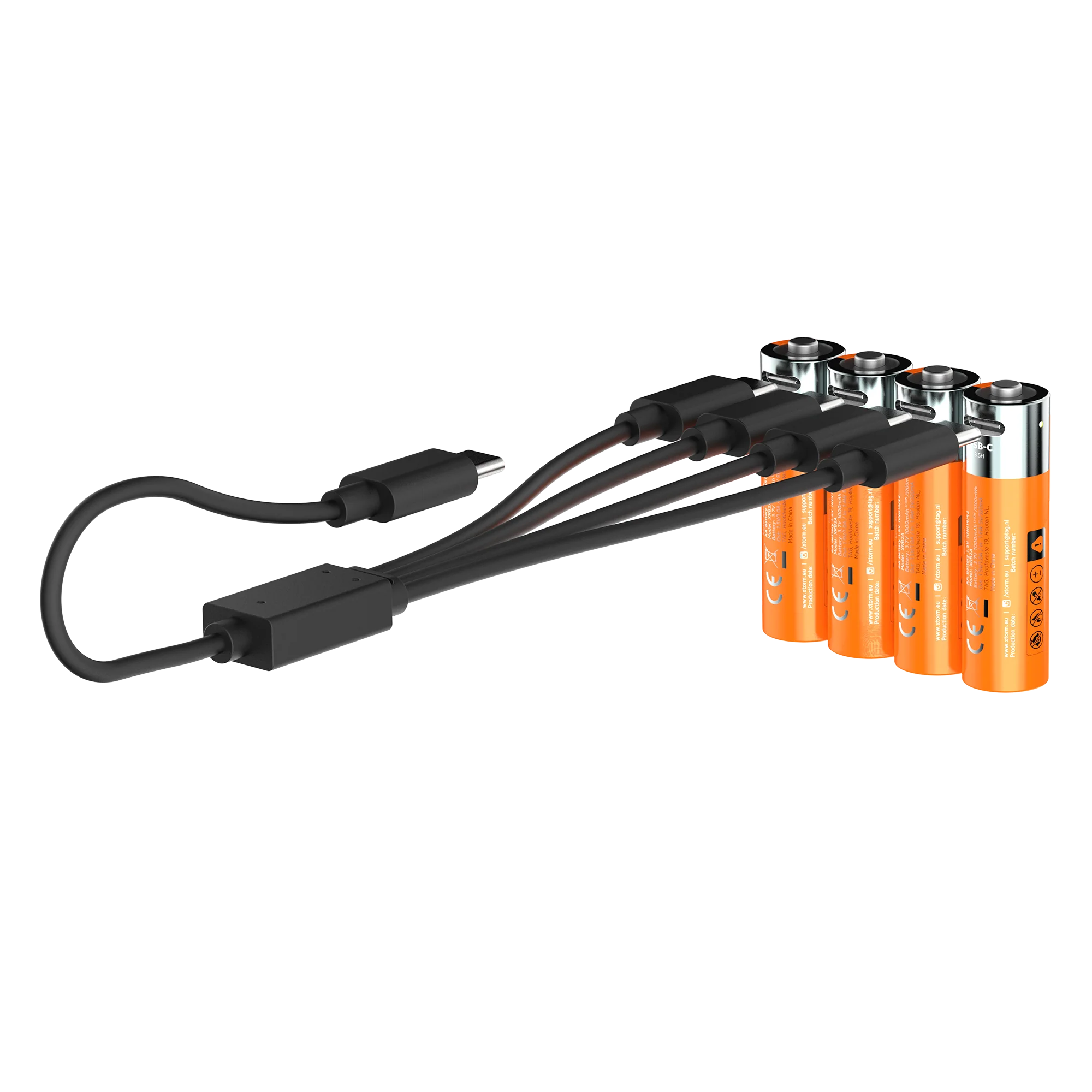 Pack de 4 pilas recargables con USB-C de Xtorm - AA - Image 3