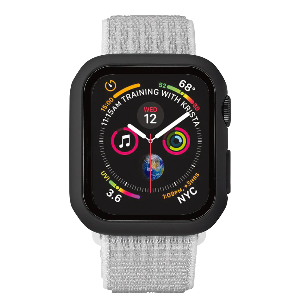 Protector para Apple Watch de INTECAT - 45 mm - Negro - Image 2