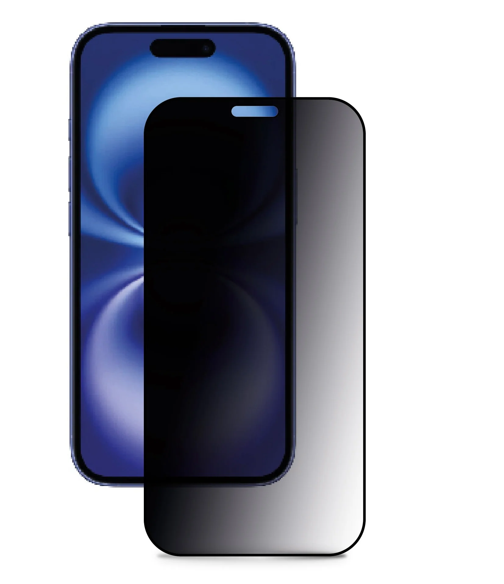 Protector de pantalla con Filtro de Privacidad para iPhone 15 MagDefence + de RockGlass
