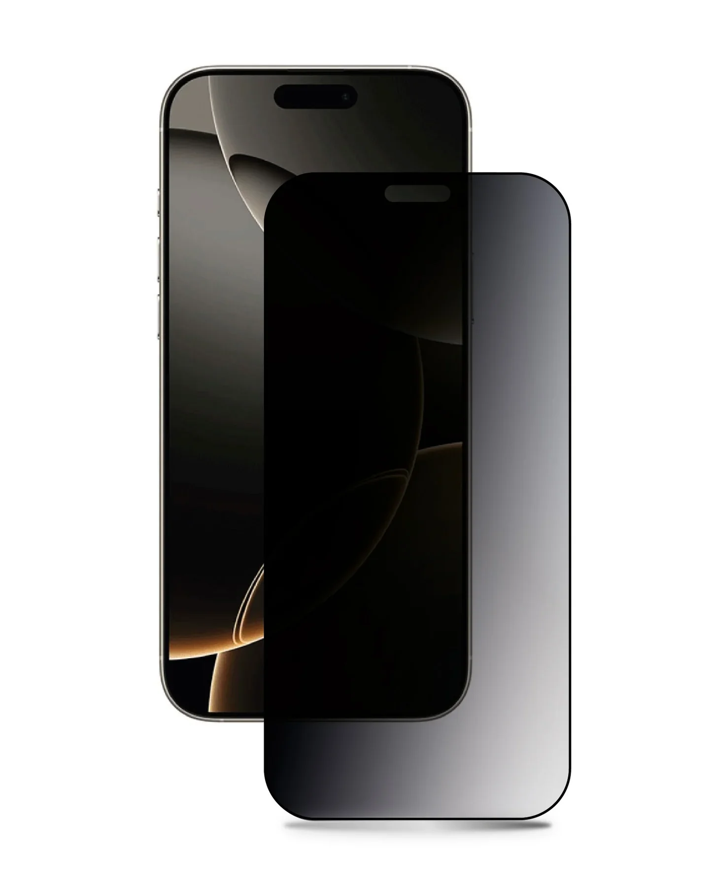 Protector de pantalla con Filtro de Privacidad para iPhone 16 Pro MagDefence + de RockGlass