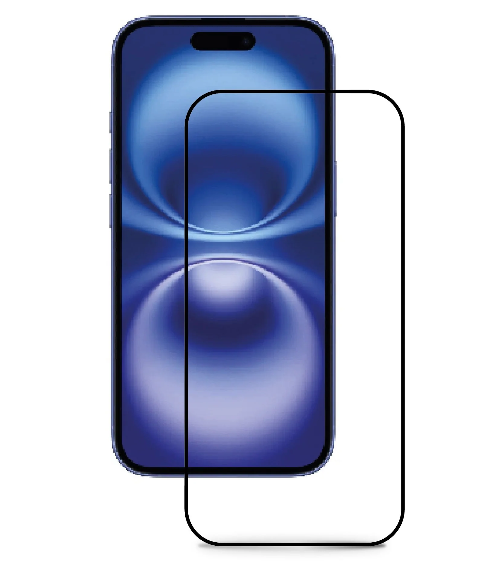 Protector de pantalla Premium para iPhone 15 Pro Max MagDefence + de RockGlass