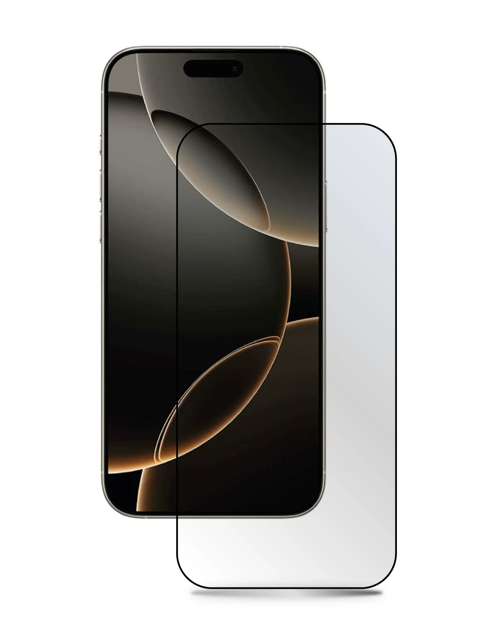 Protector de pantalla Premium para iPhone 16 Pro Max MagDefence + de RockGlass