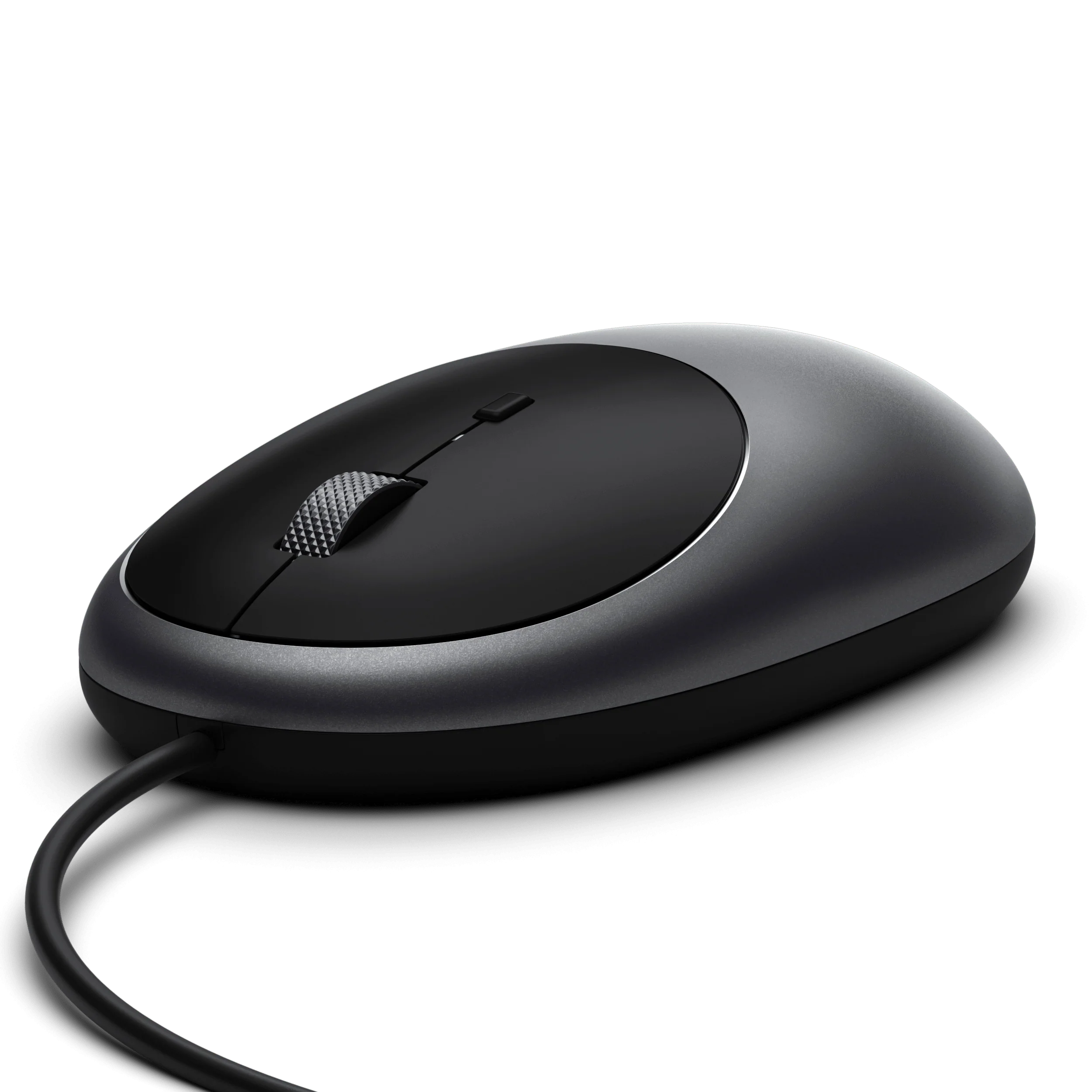 Ratón con cable USB-C C1 de Satechi - Gris espacial - Image 4