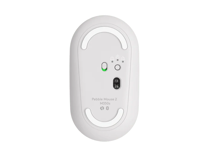 Ratón inalámbrico Pebble Mouse 2 M350S de Logitech - Blanco - Image 3