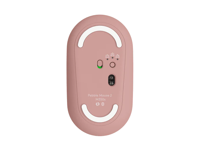 Ratón inalámbrico Pebble Mouse 2 M350S de Logitech - Rosa - Image 3