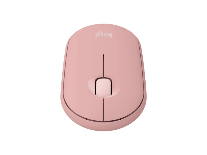 Ratón inalámbrico Pebble Mouse 2 M350S de Logitech - Rosa - Image 4