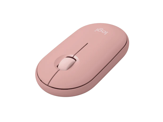Ratón inalámbrico Pebble Mouse 2 M350S de Logitech - Rosa - Image 5