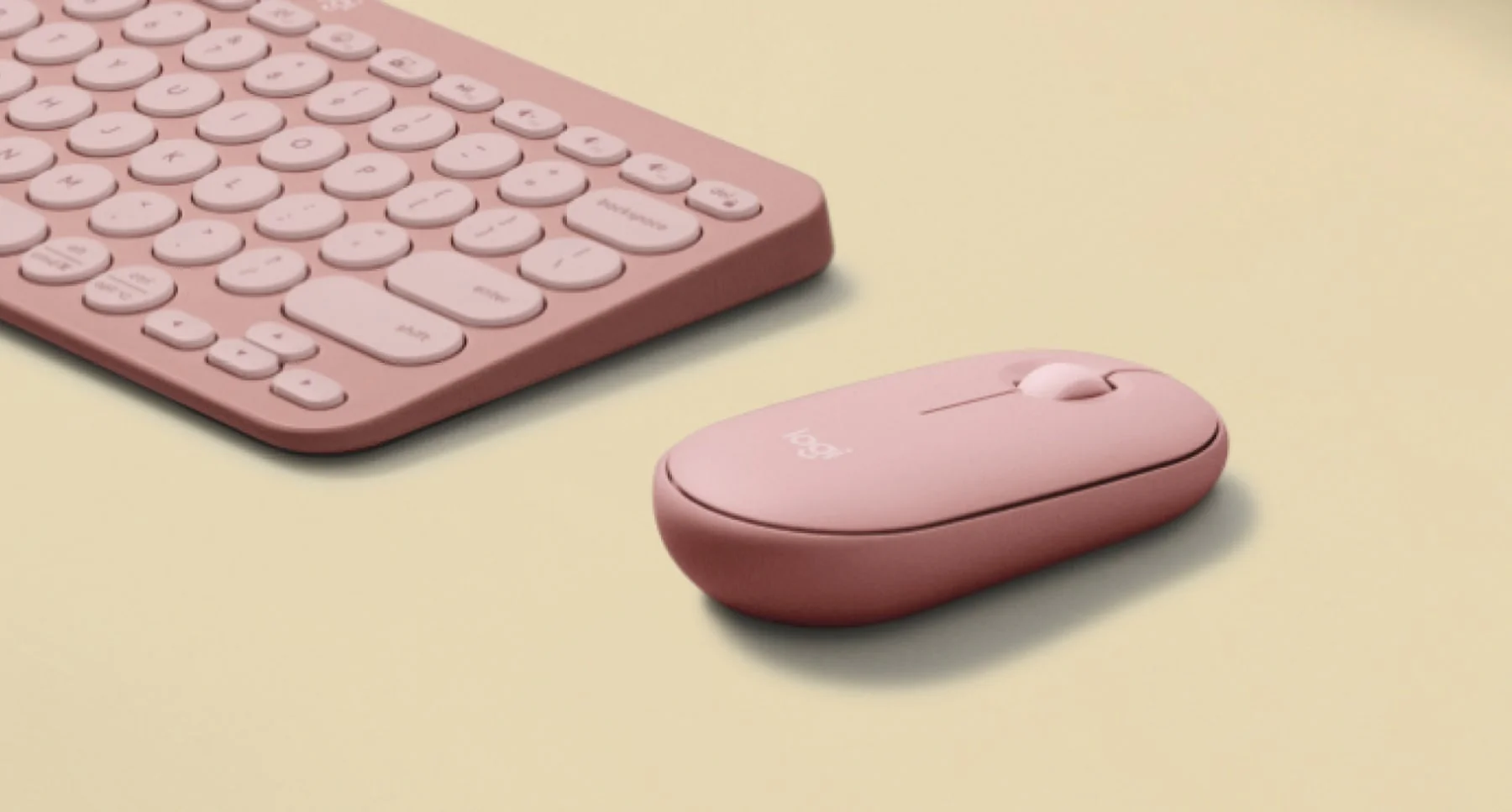 Ratón inalámbrico Pebble Mouse 2 M350S de Logitech - Rosa - Image 7