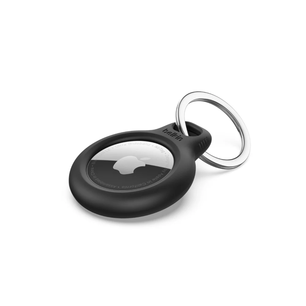 Secure Holder con llavero para AirTag de Belkin - Negro - Image 5