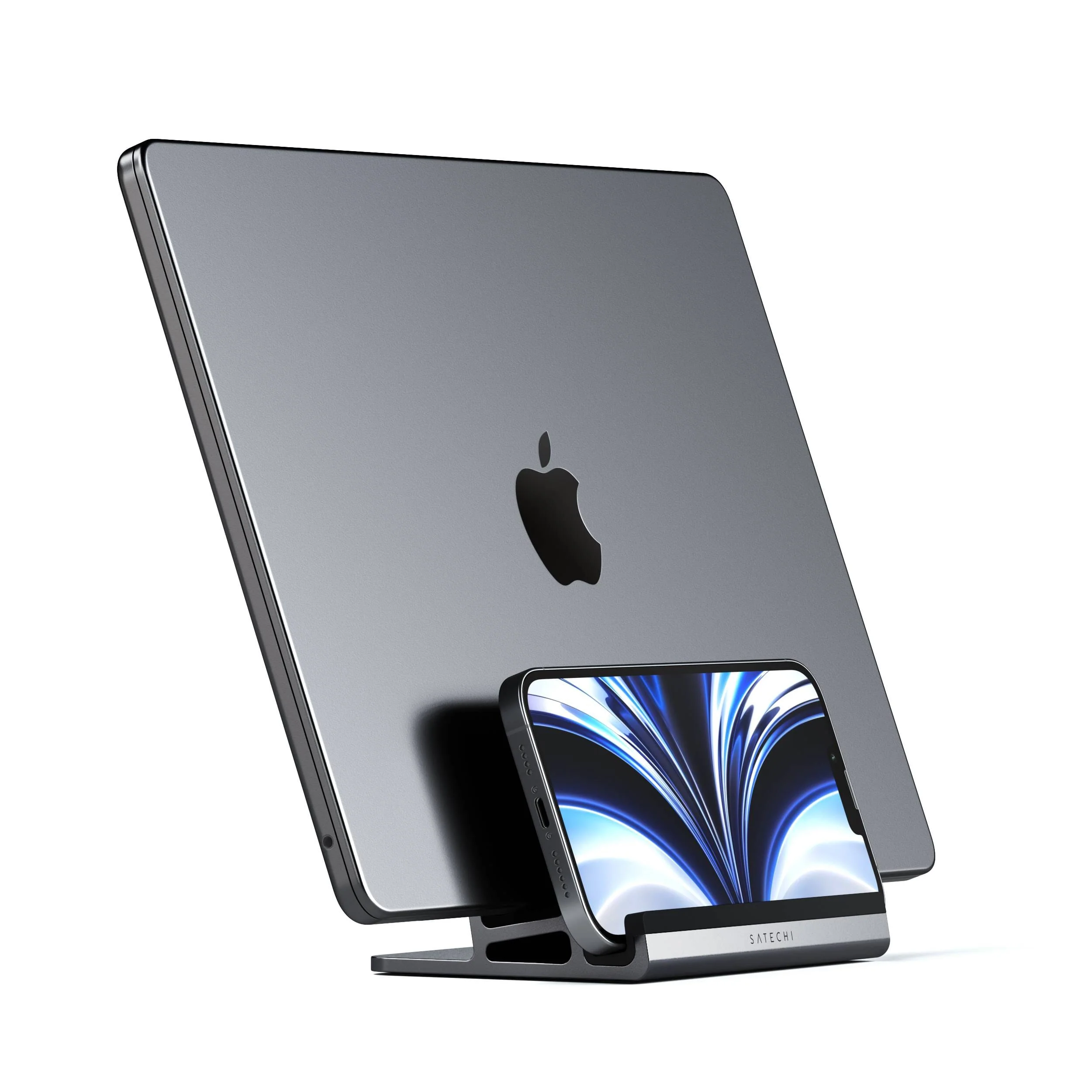 Soporte vertical para MacBook de Satechi - Gris espacial - Image 5