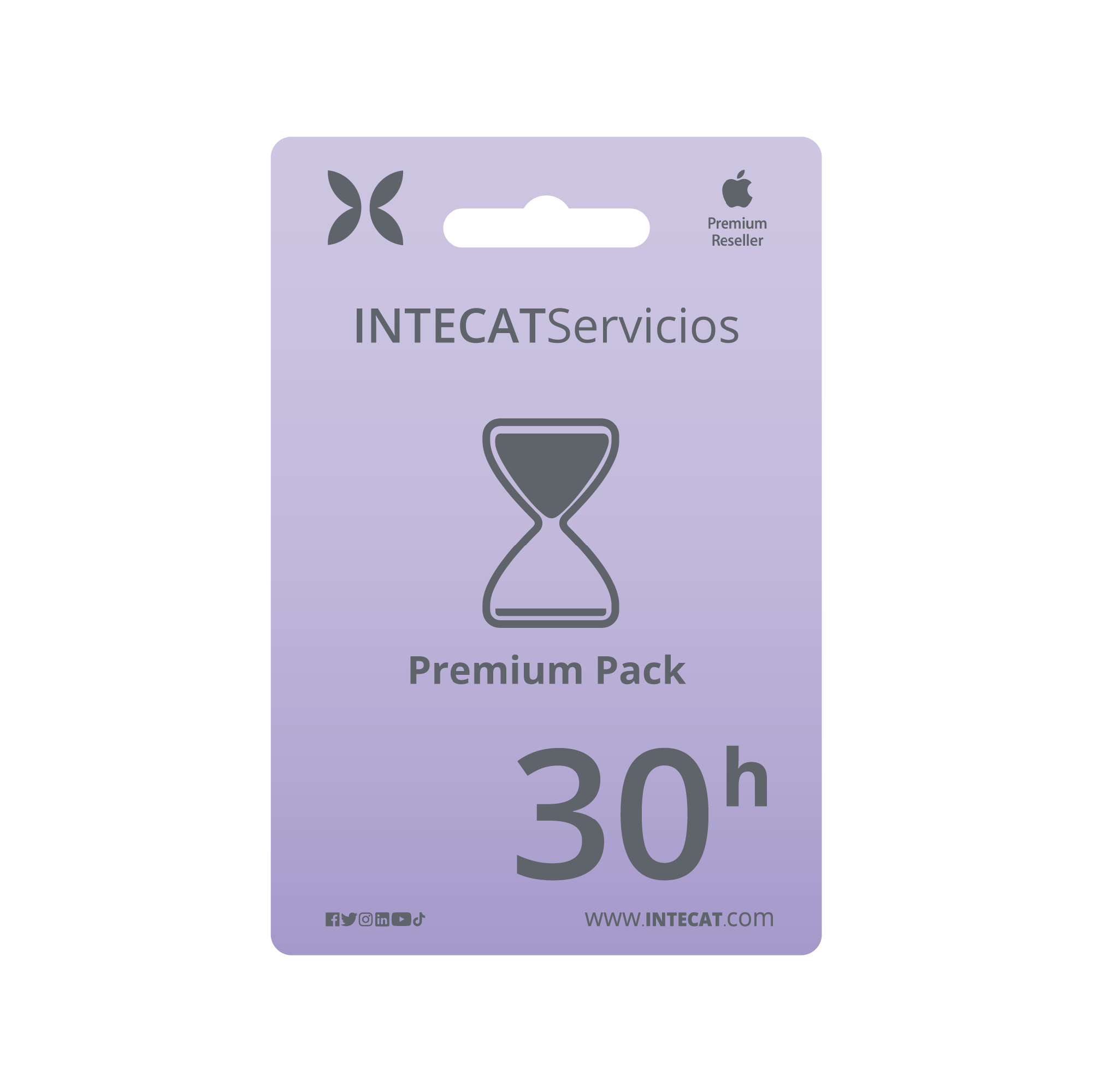 Tarjeta de Servicios INTECAT - Premium Pack 30h