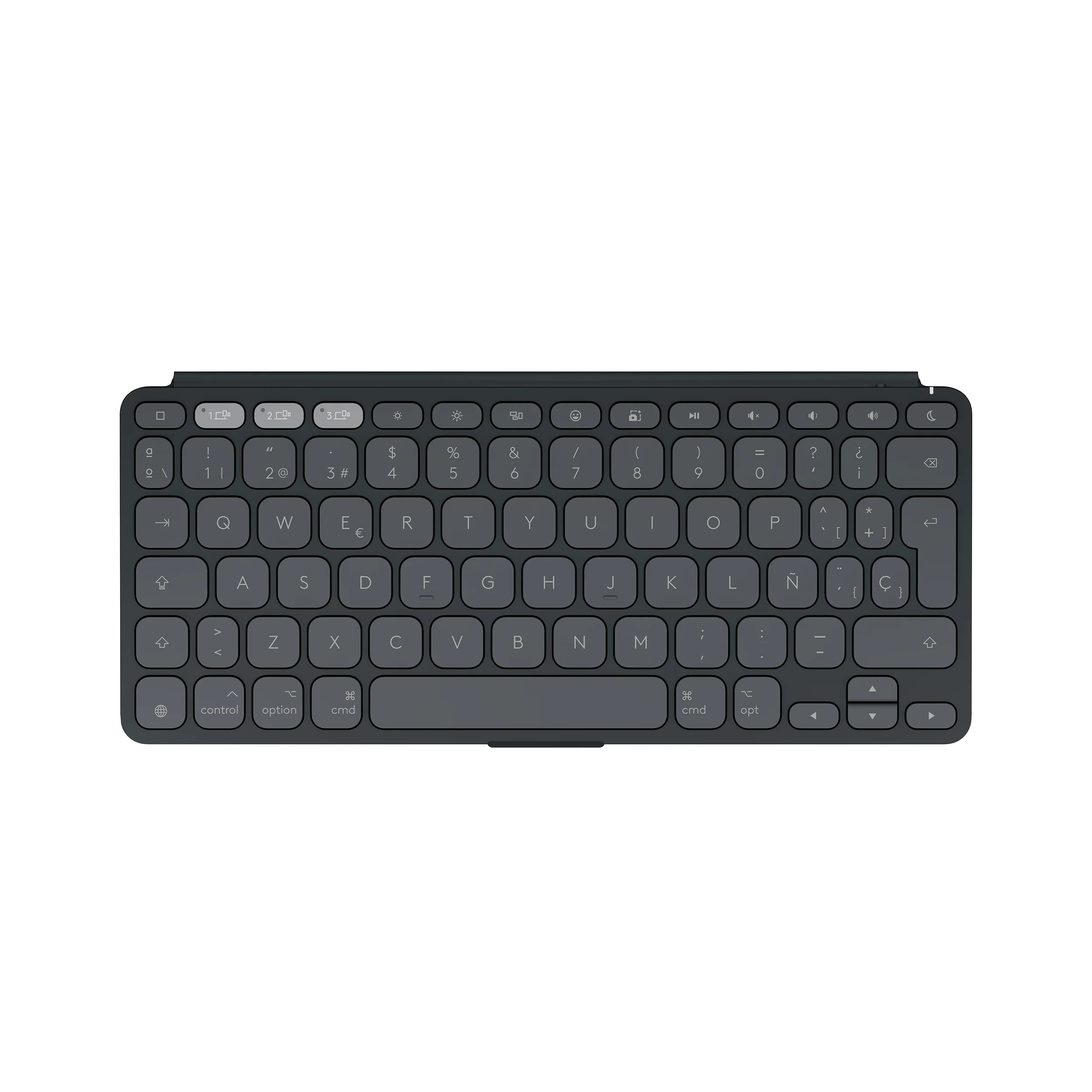 Teclado inalámbrico Keys-To-Go 2 de Logitech - Grafito - Image 2
