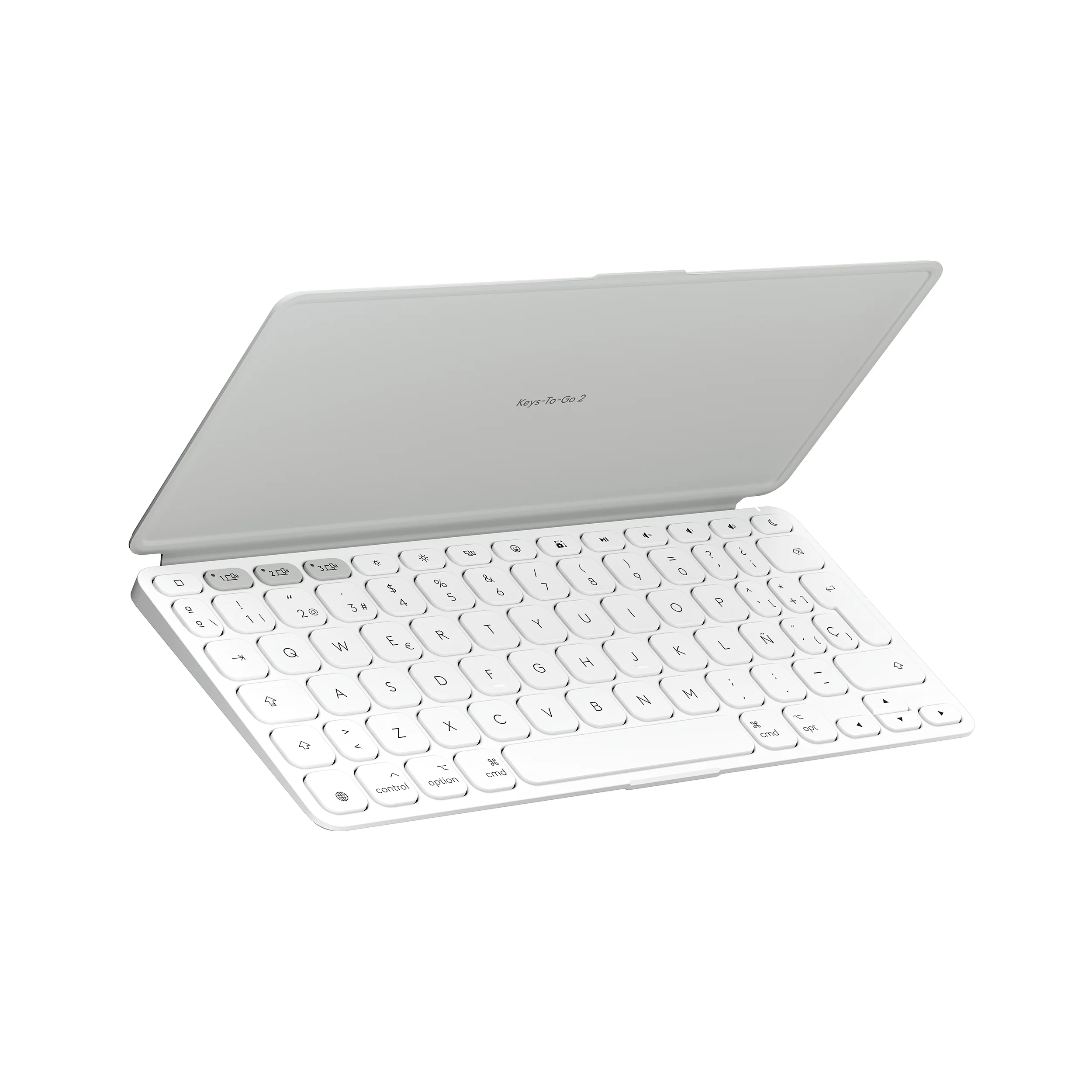Teclado inalámbrico Keys-To-Go 2 de Logitech - Gris