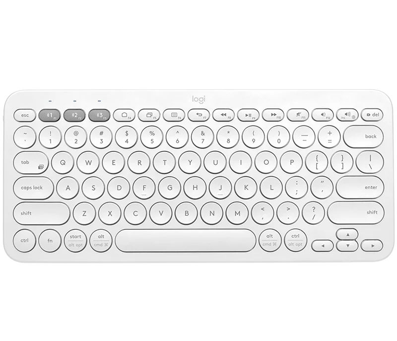 Teclado inalámbrico multidispositivo K380 de Logitech - Blanco