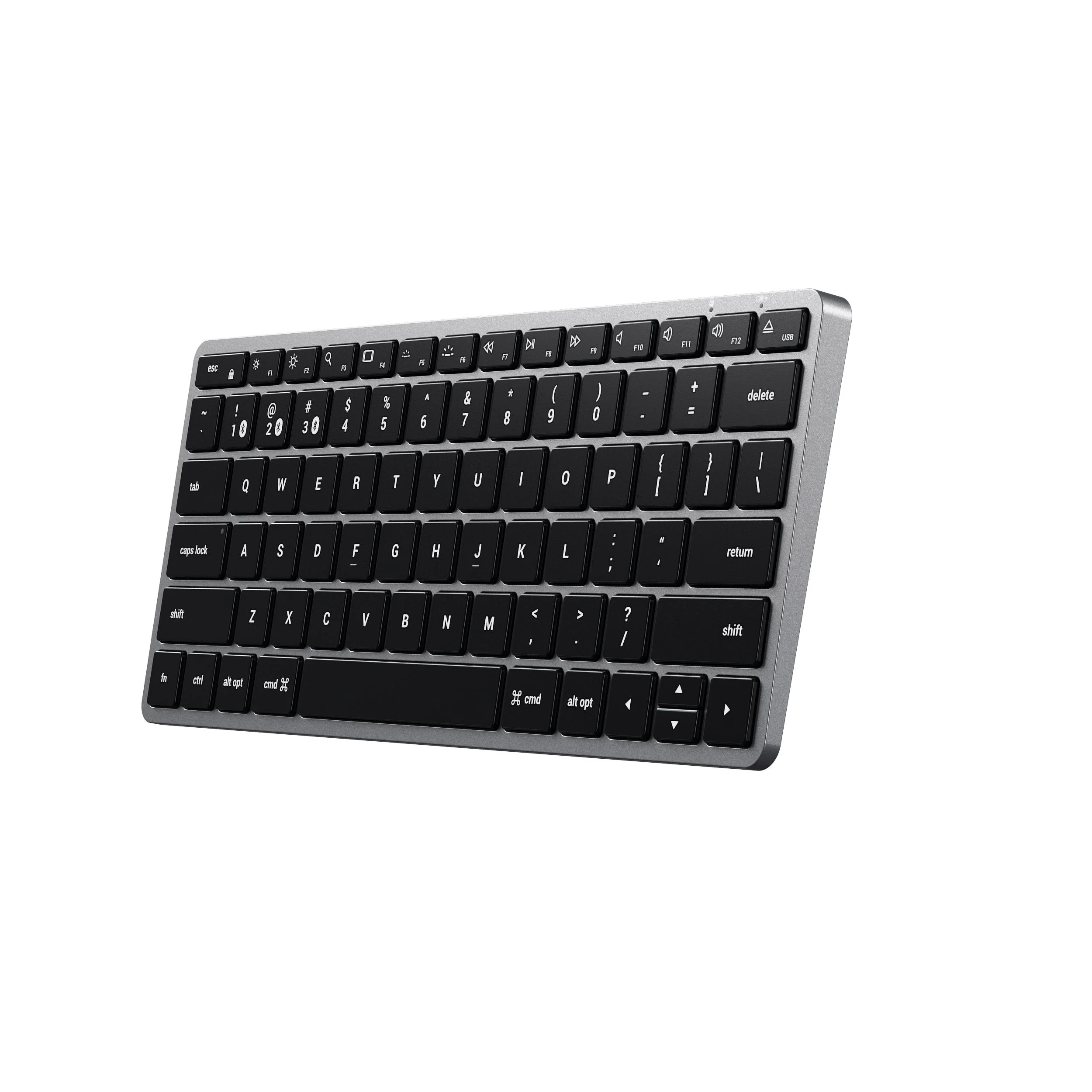 Teclado inalámbrico Slim X1 de Satechi - Gris espacial - Image 3