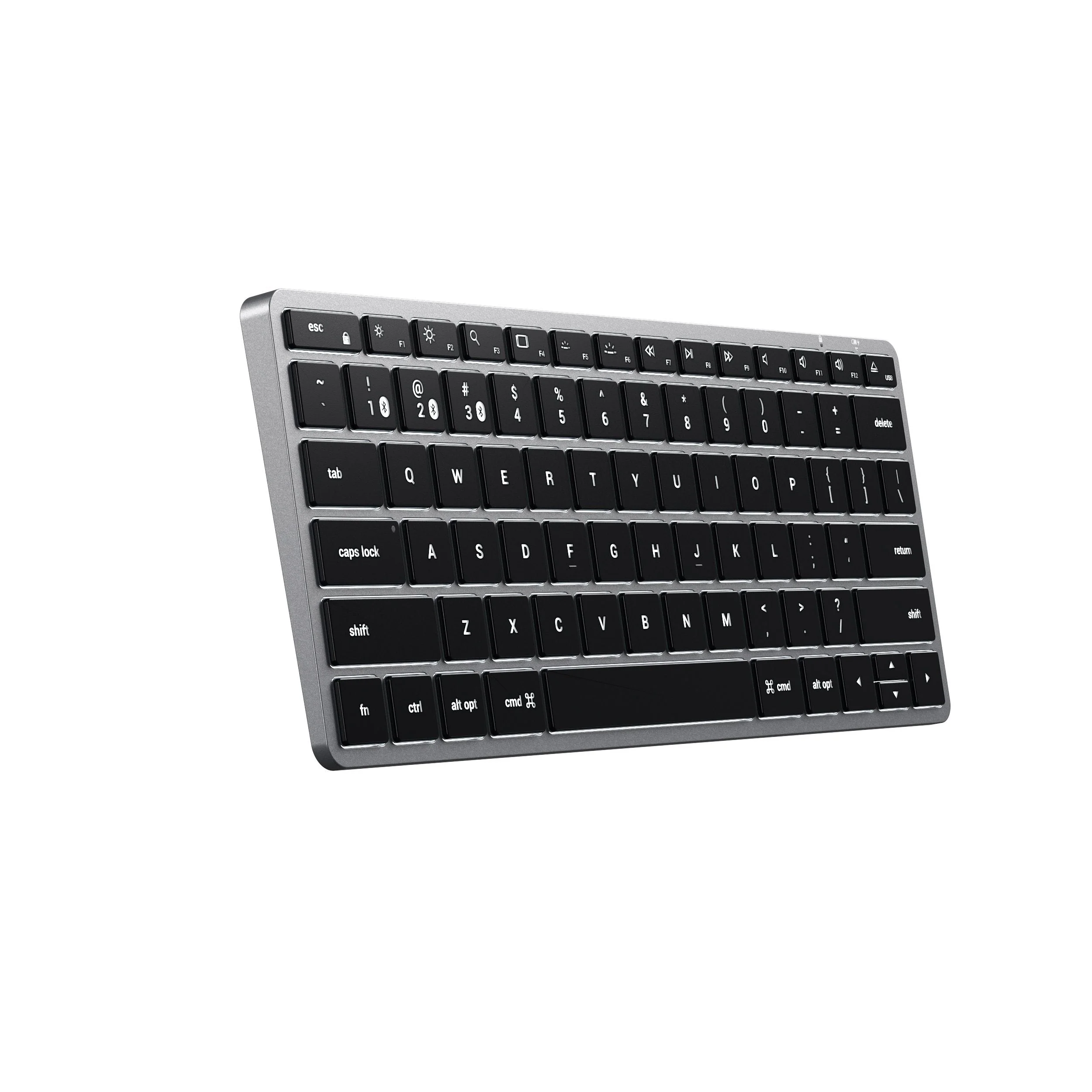 Teclado inalámbrico Slim X1 de Satechi - Gris espacial - Image 4